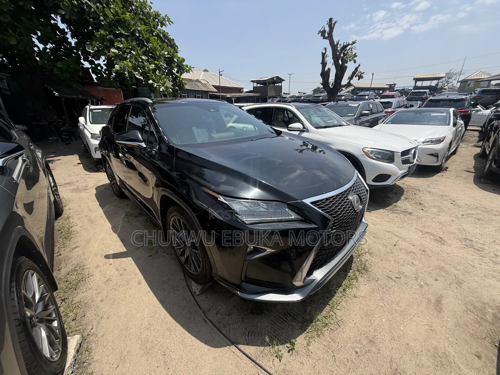 Lexus RX 350 F Sport AWD 2017 Black