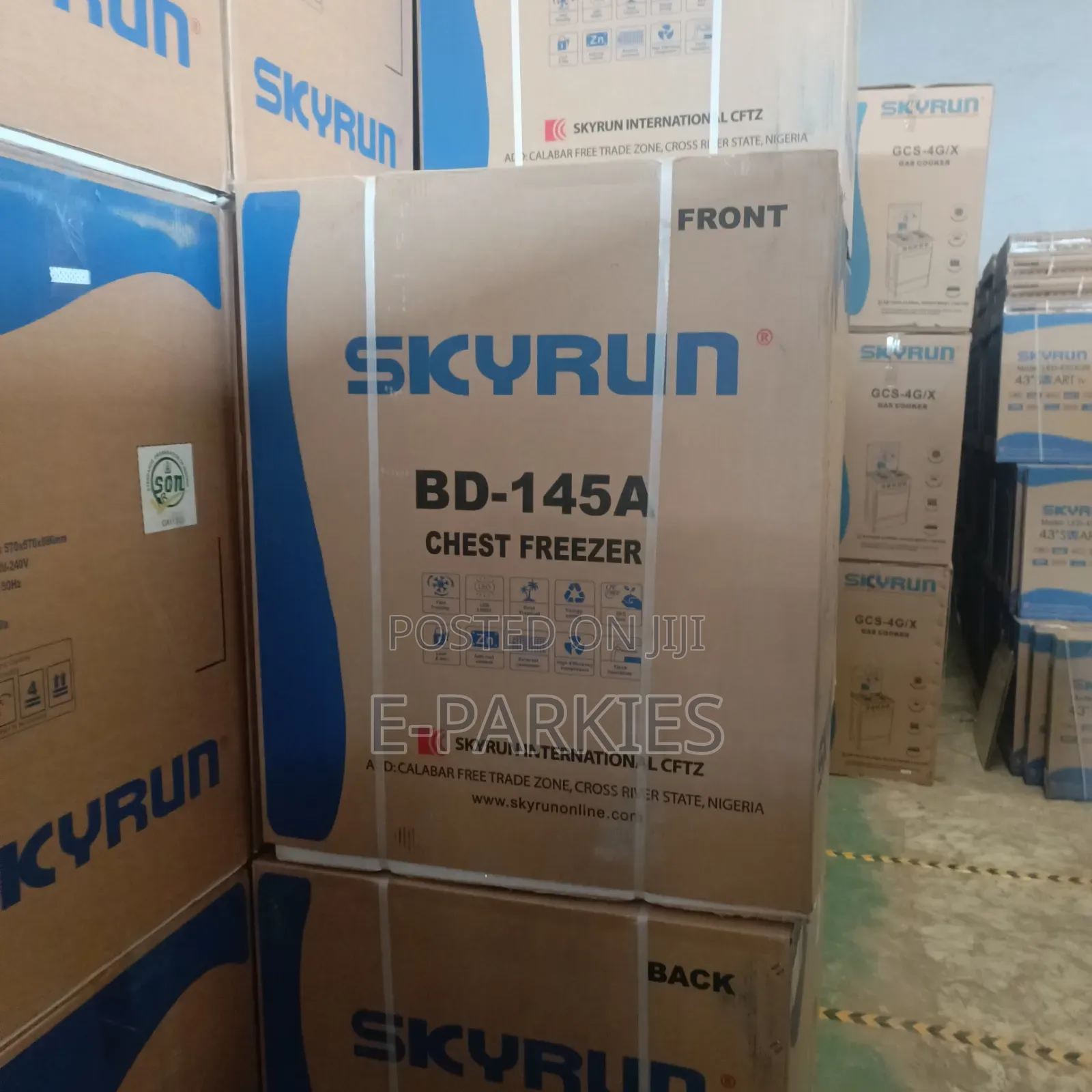 Skyrun Chest Freezer 150litre