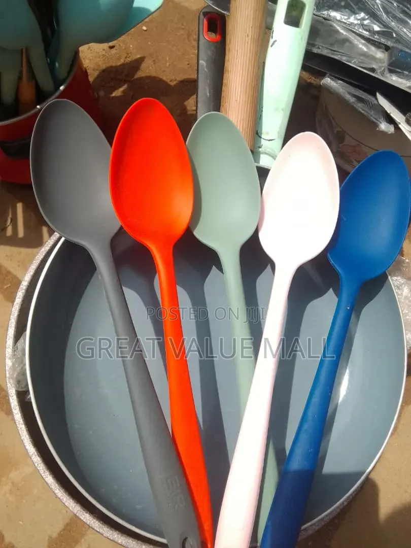 Silicone Non- Stick Cooking Spoon Set