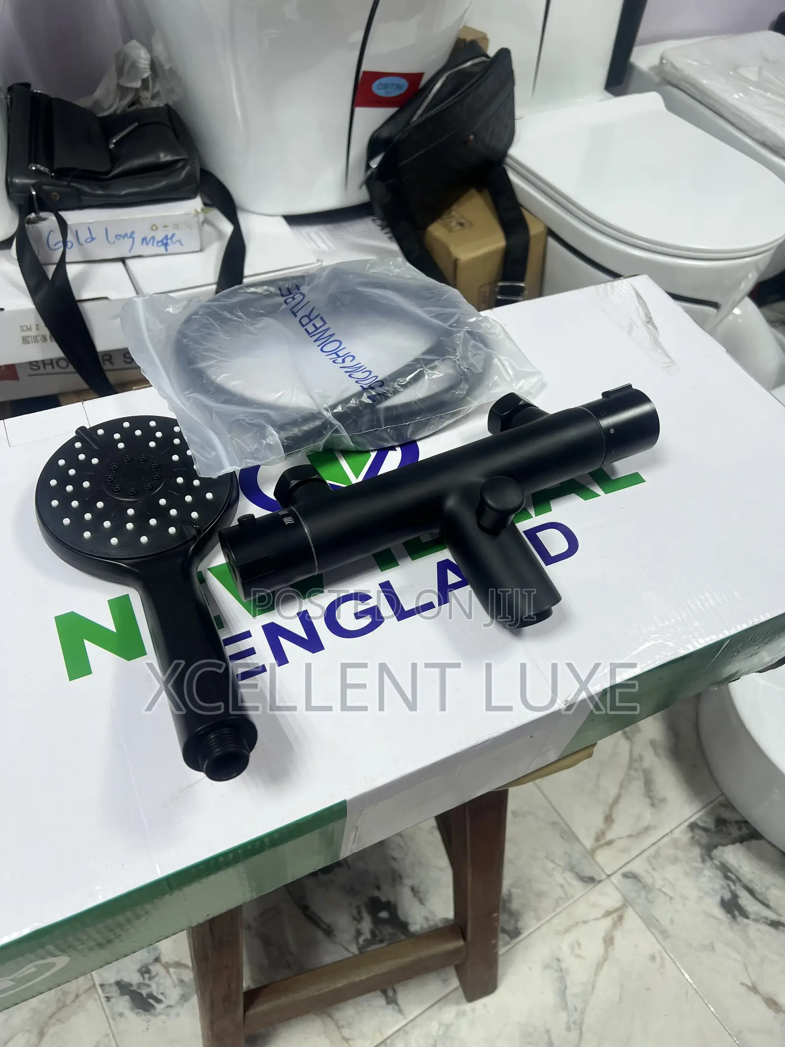 Thermostatic Bath Mixer Tap and Hand Held Shower