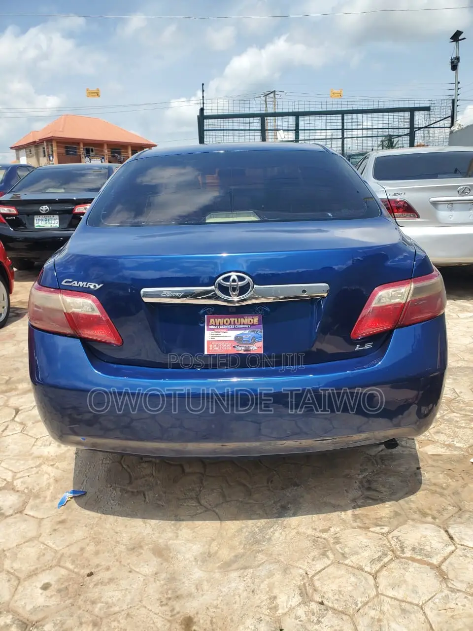 Toyota Camry 2008 Blue