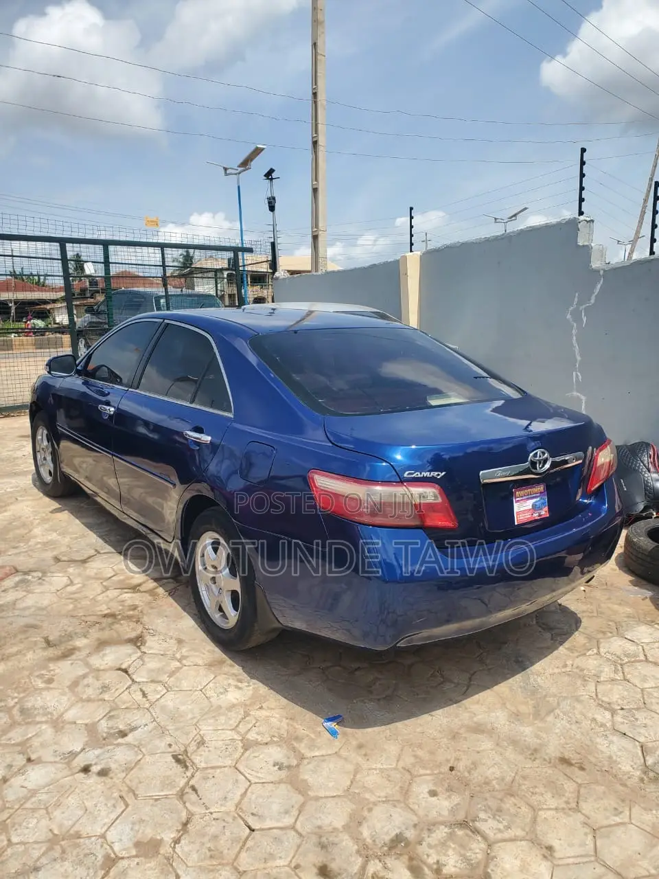 Toyota Camry 2008 Blue