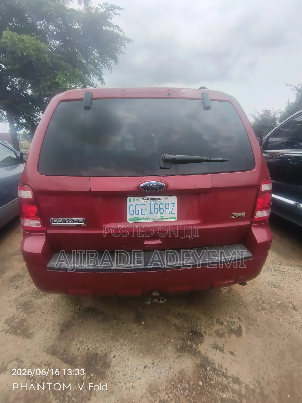 Ford Escape Limited 2WD 3.0 2008 Red