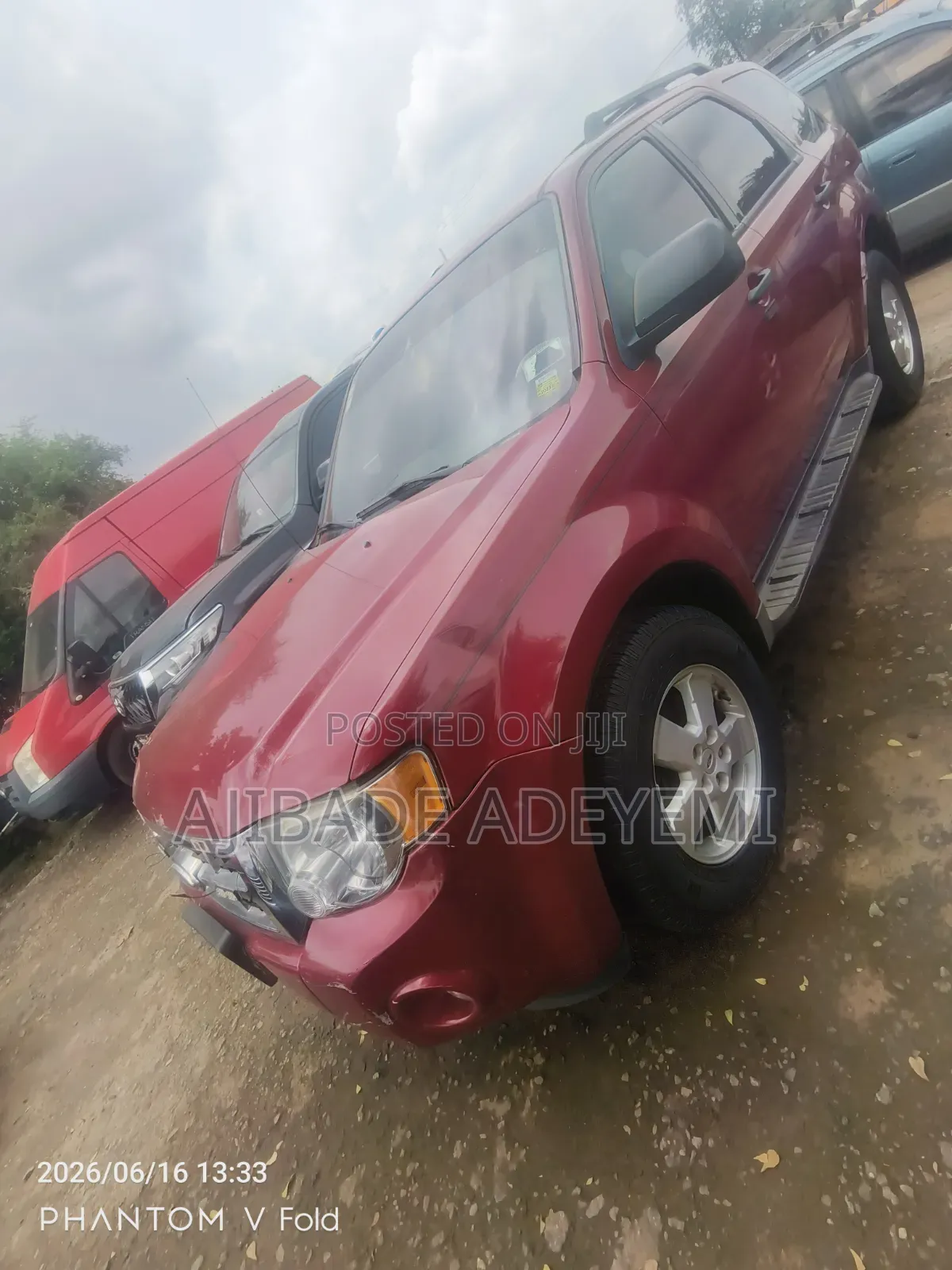 Ford Escape Limited 2WD 3.0 2008 Red