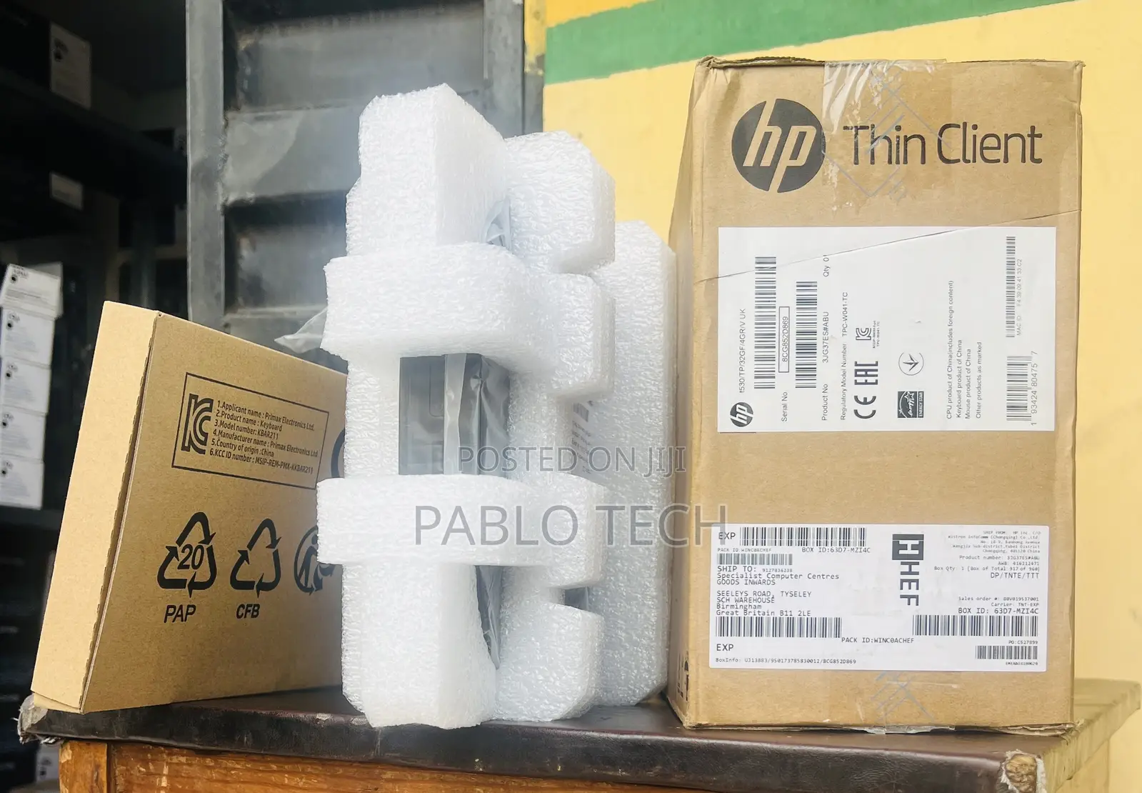 New Desktop Computer HP t530 4GB AMD SSD 32GB