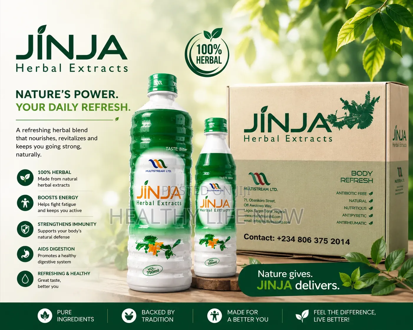 Jinja Herbal Relieves Menstrual Discomfort Naturally