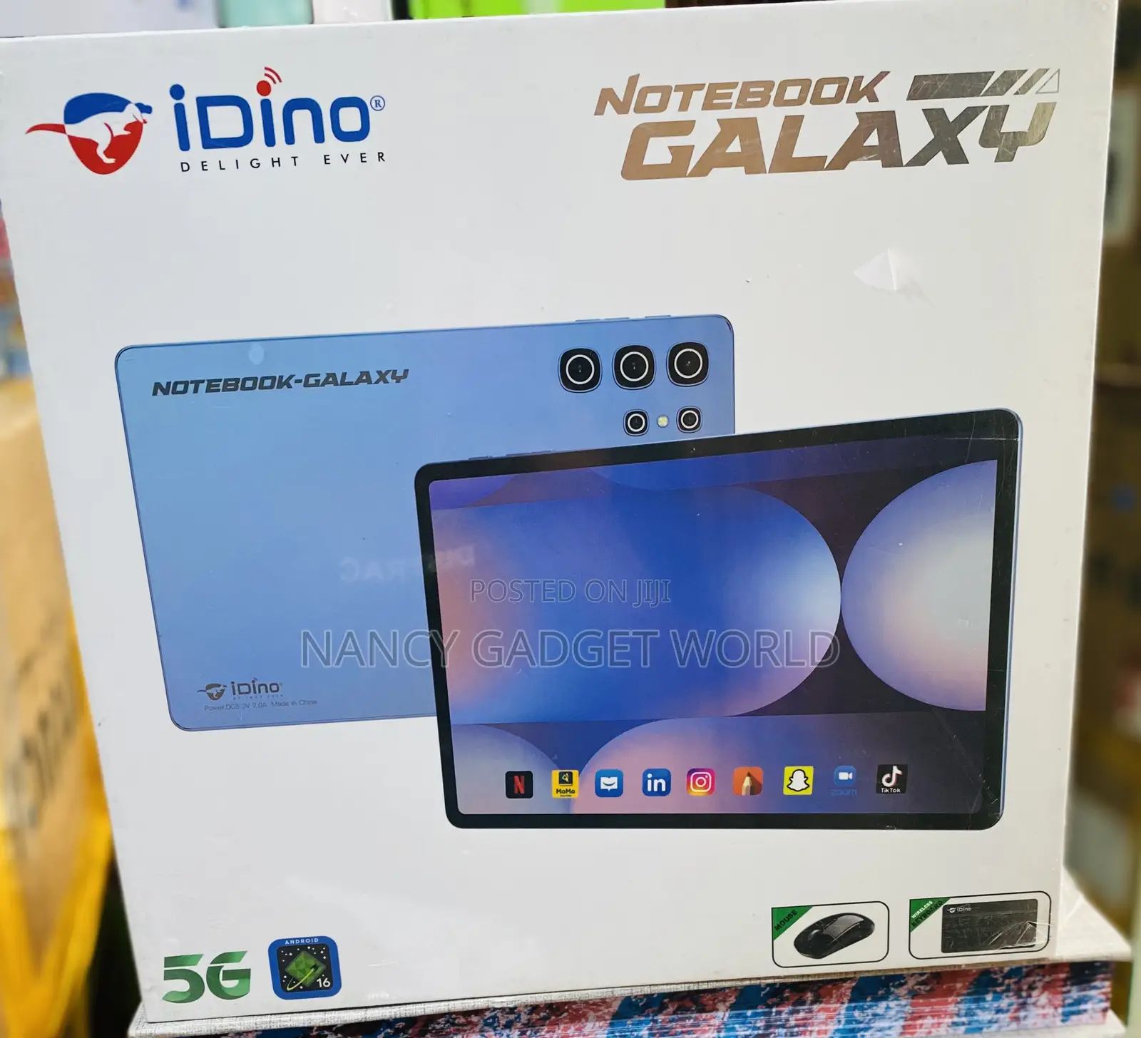 New Idino Notebook Galaxy 512 GB