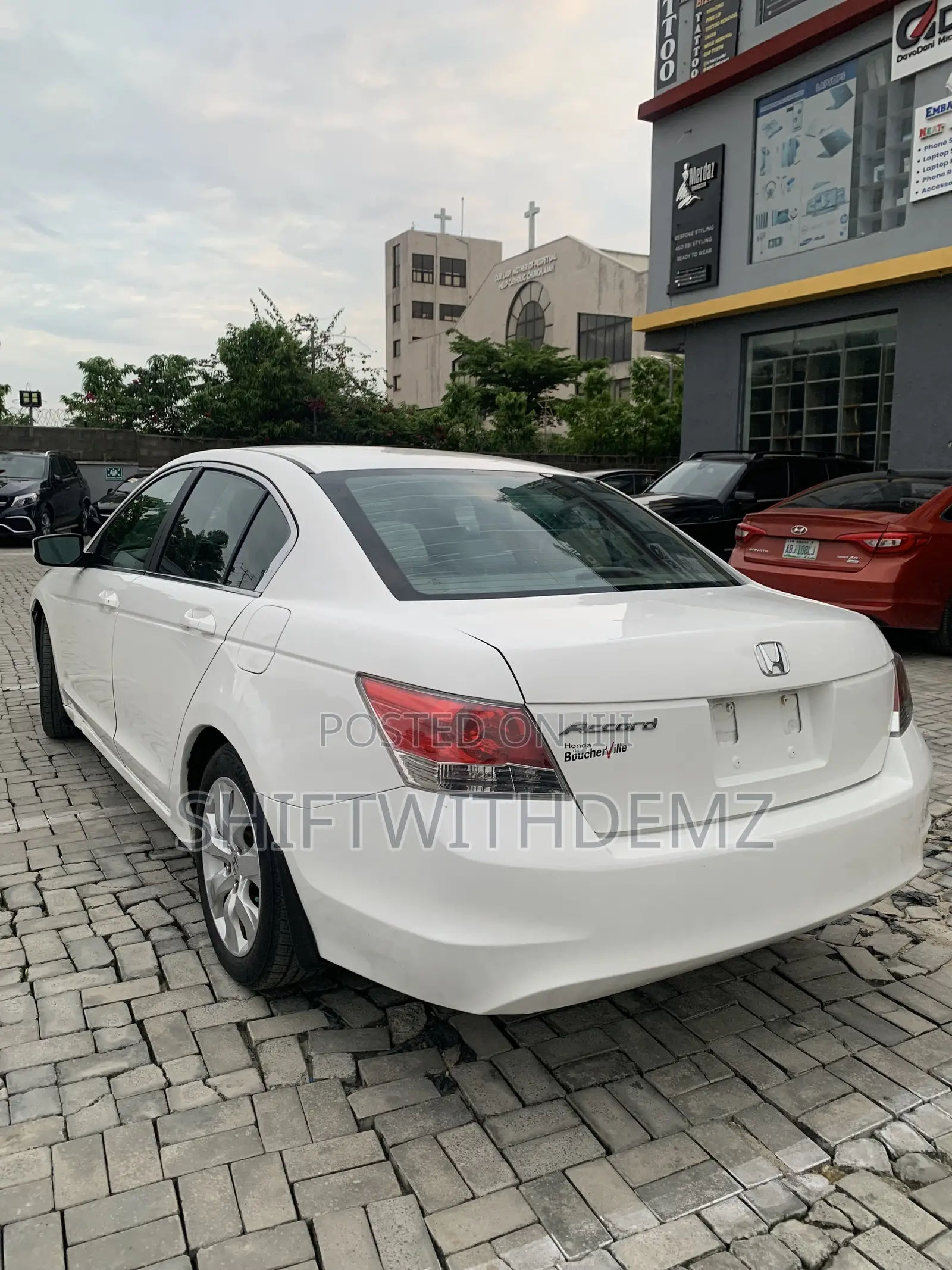 Honda Accord 2008 White