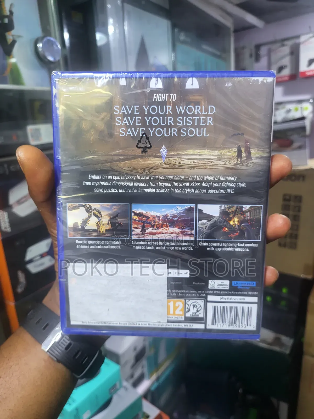 Lost Soul Aside for the Playstation 5.