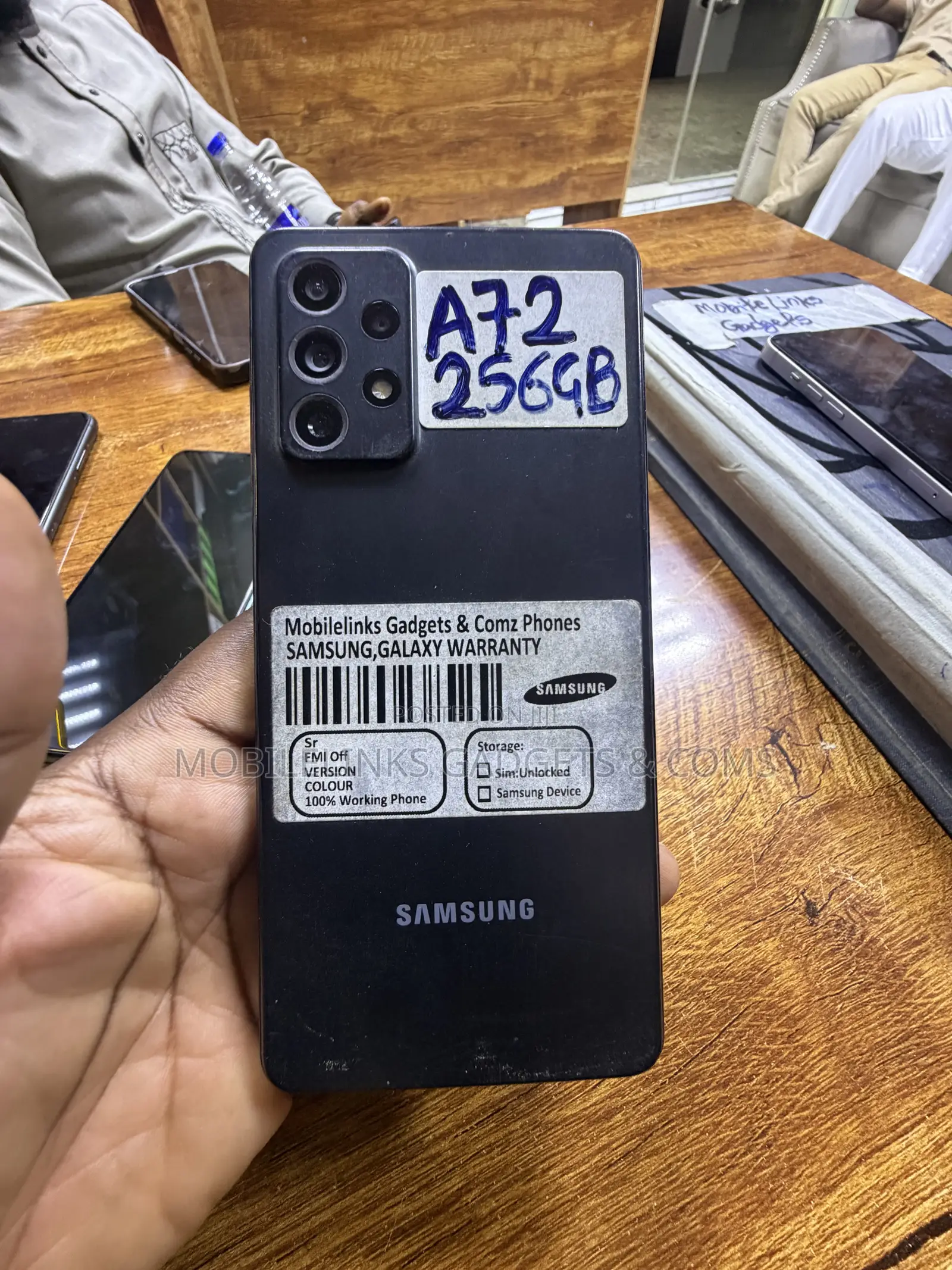Samsung Galaxy A72 5G 128 GB Black