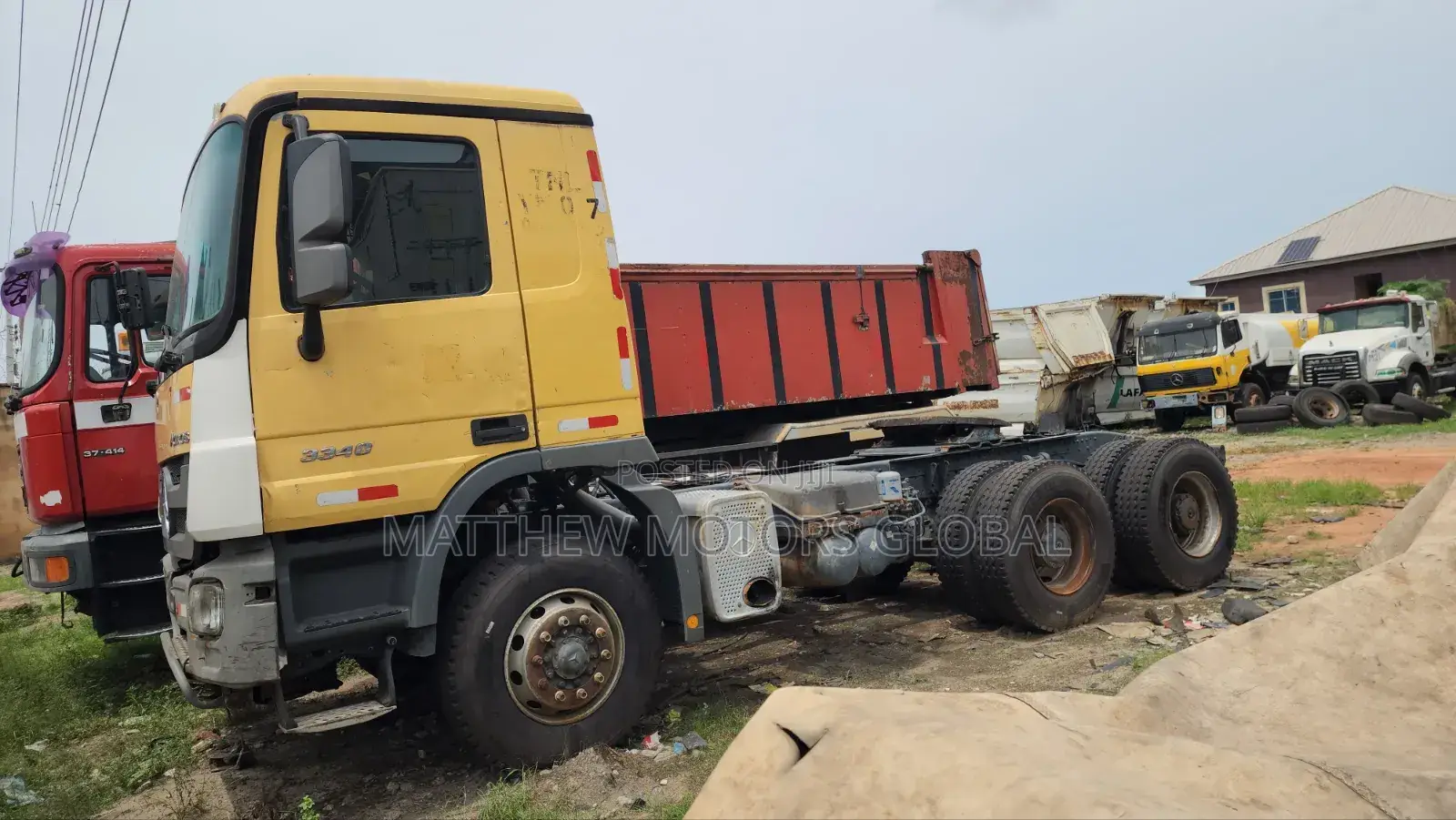 Clean Company Used Mercedes Benz Actros 3340 Truck Head