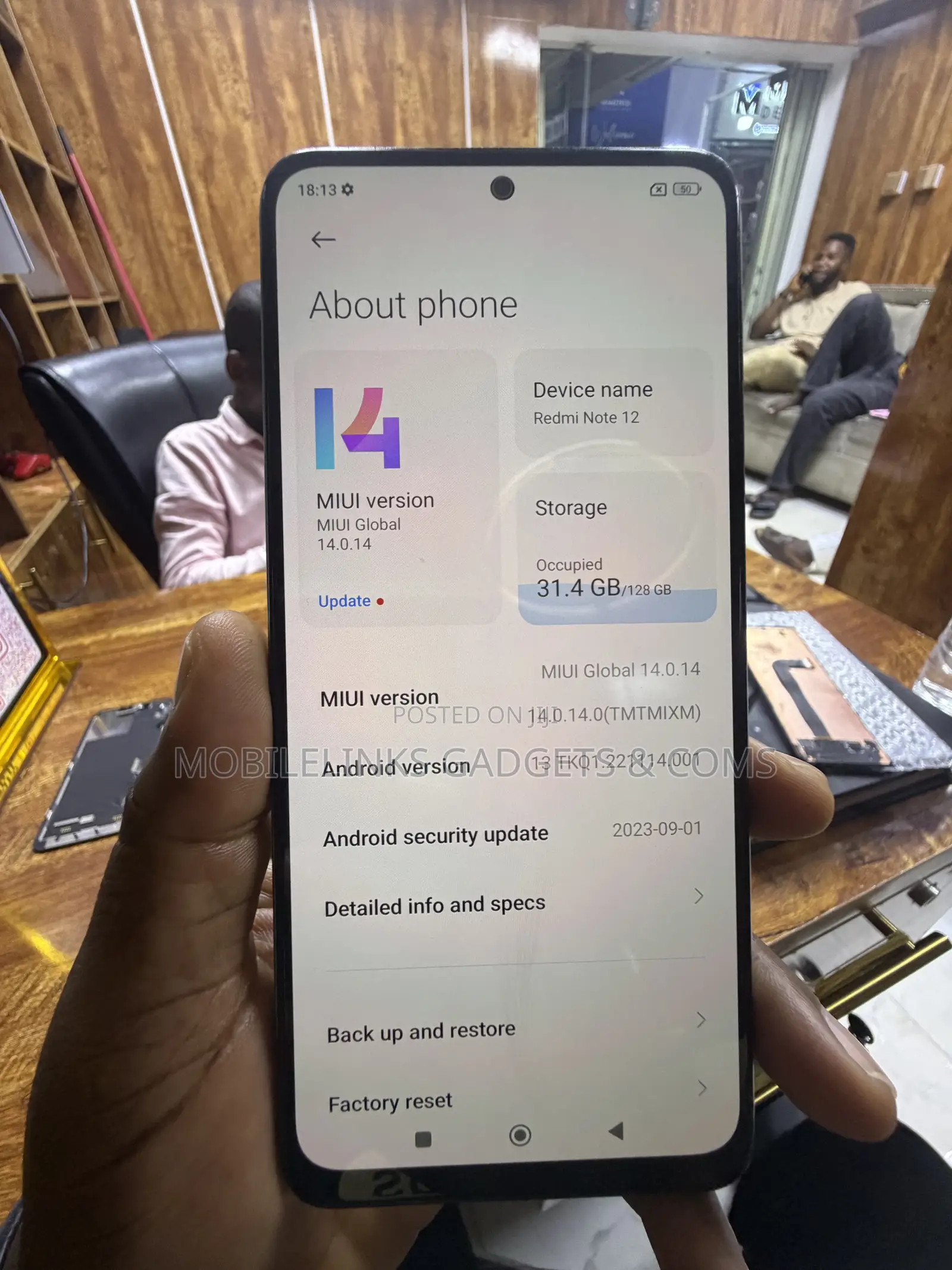 Xiaomi Redmi Note 12 128 GB Green