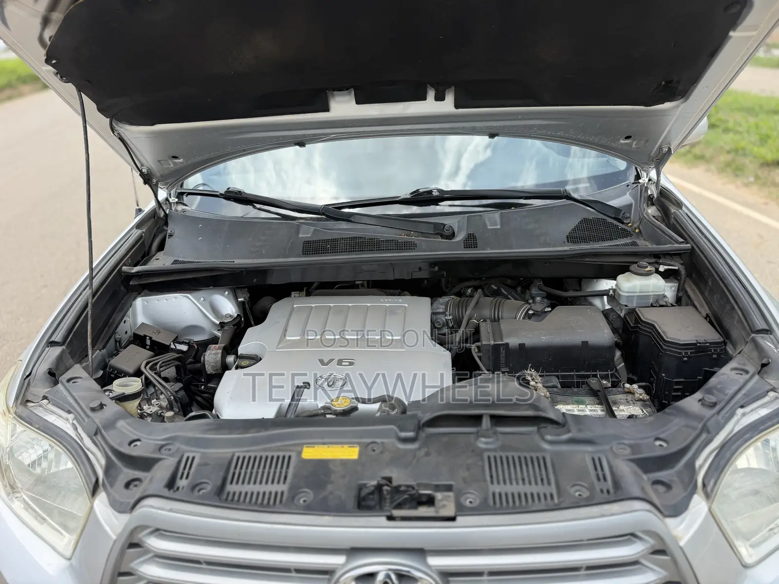 Toyota Highlander Limited 2009 Silver