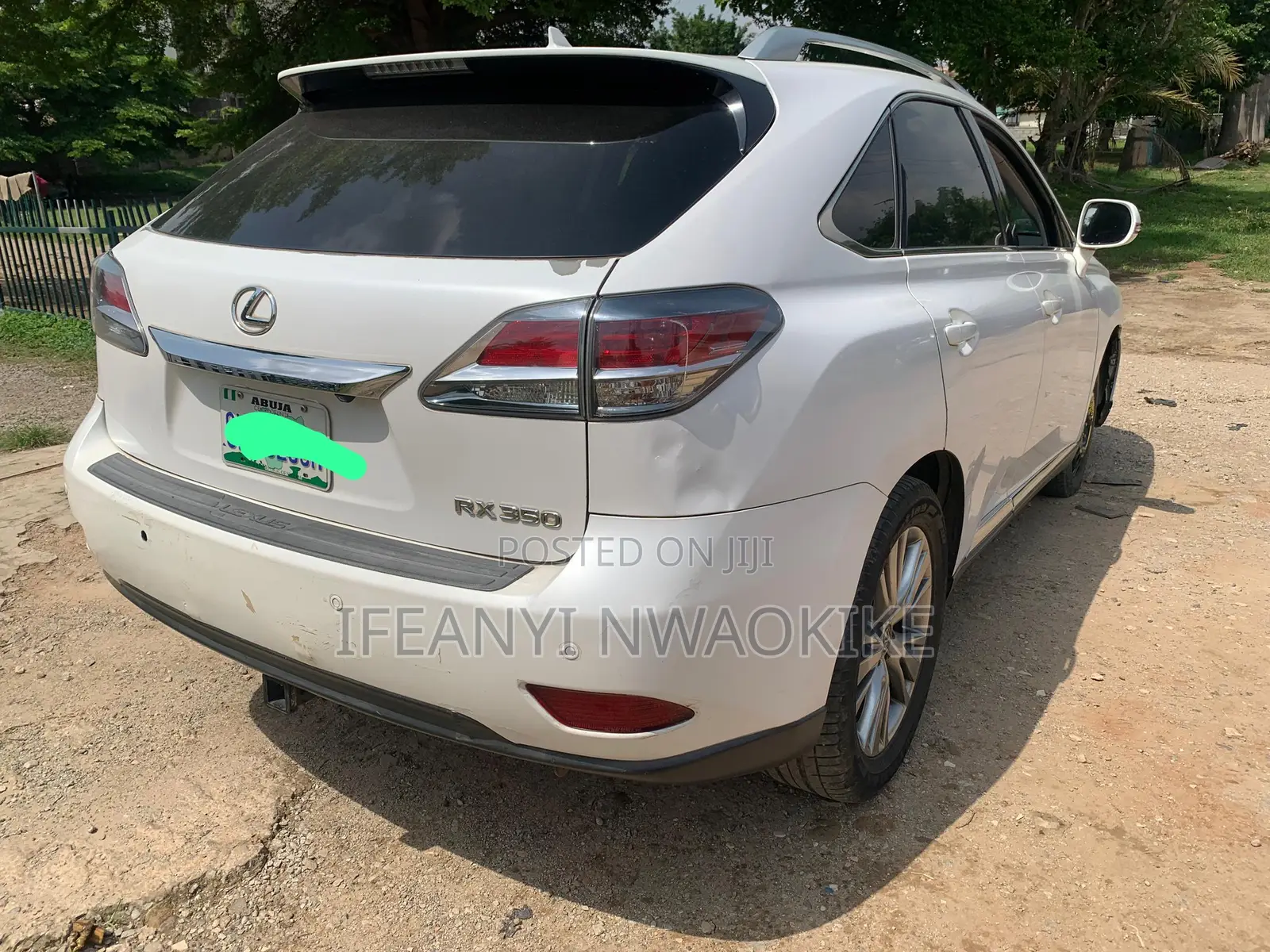 Lexus RX 350 FWD 2012 White