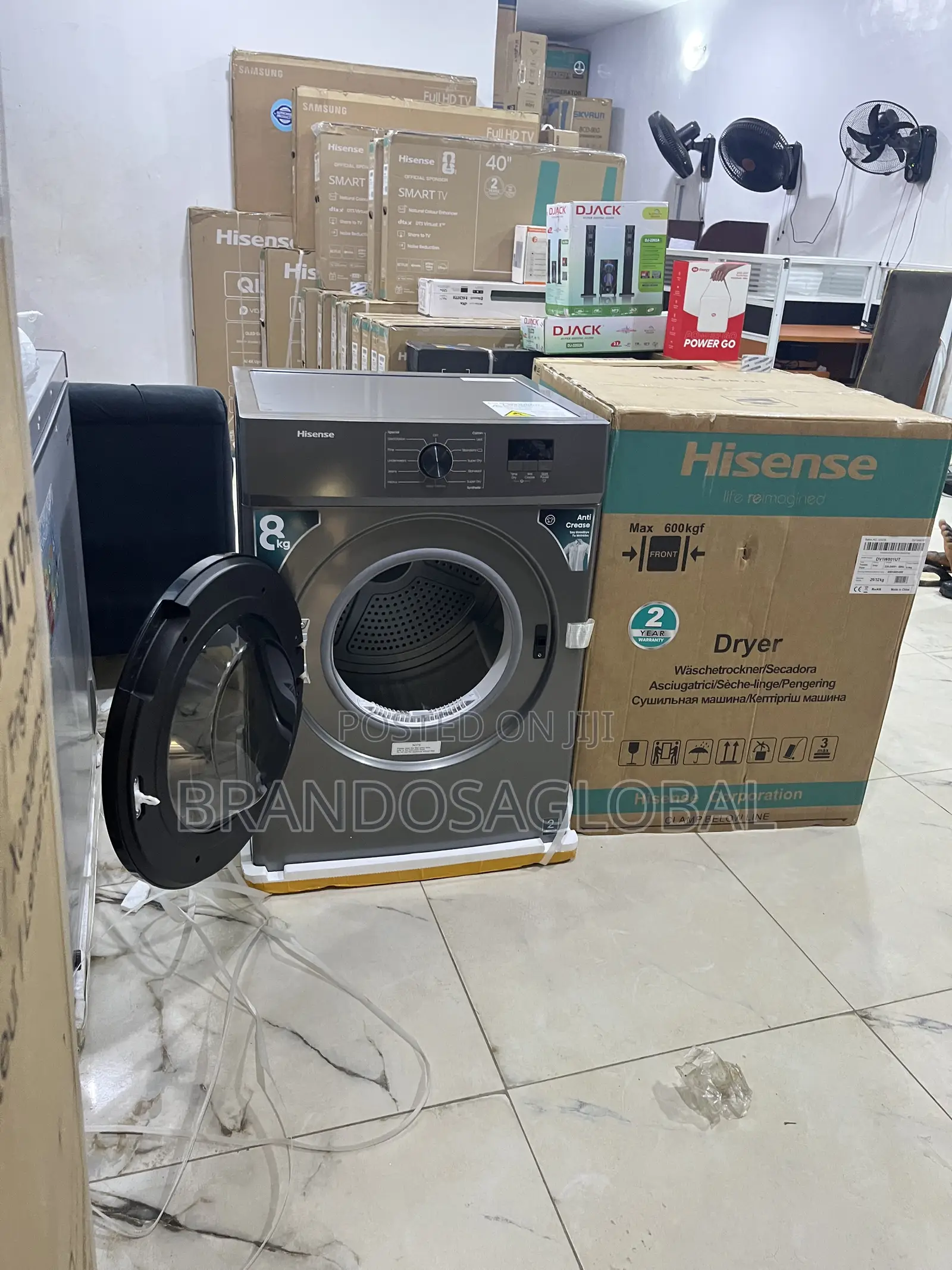 Hisense 8kg Dryer Dv1w801ut – Efficient Clothes Dryer for Modern Homes