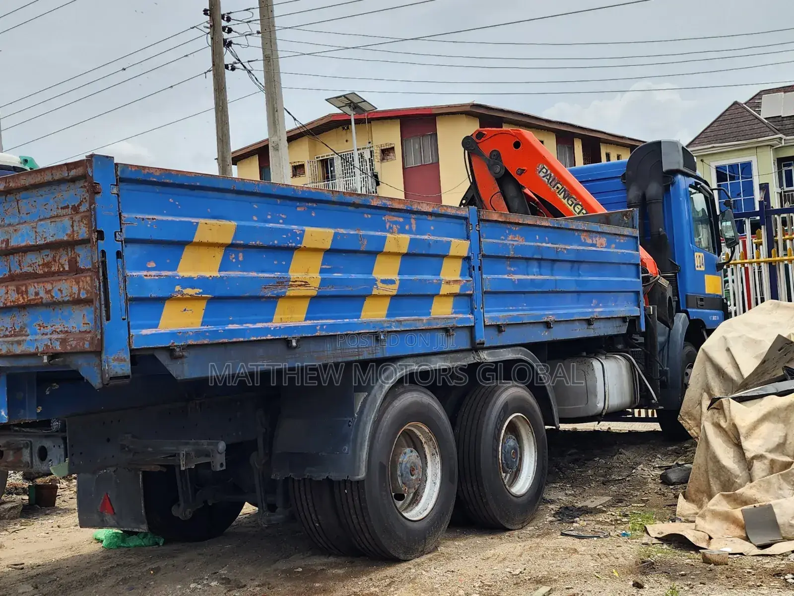 Clean Company Used Mercedes Benz Actros Truck/Hiab