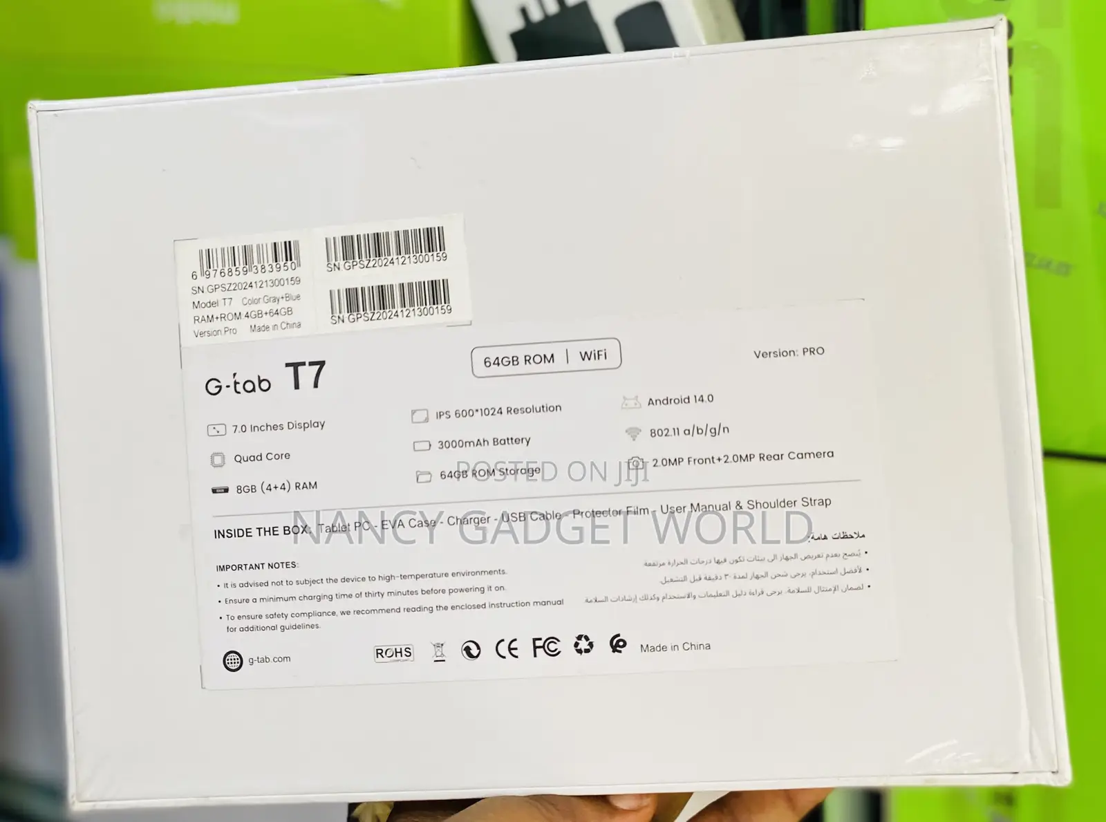 New G-Tab F8 64 GB