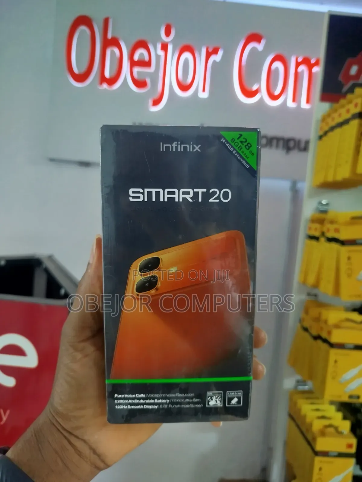 New Infinix Smart 20 128 GB Black
