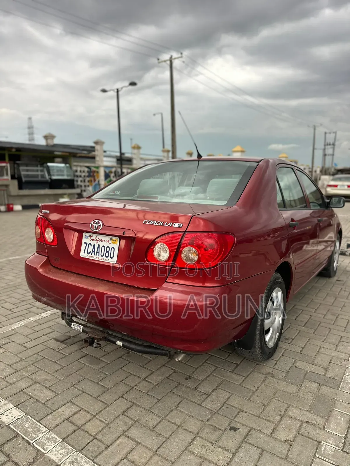 Toyota Corolla 2007 Red