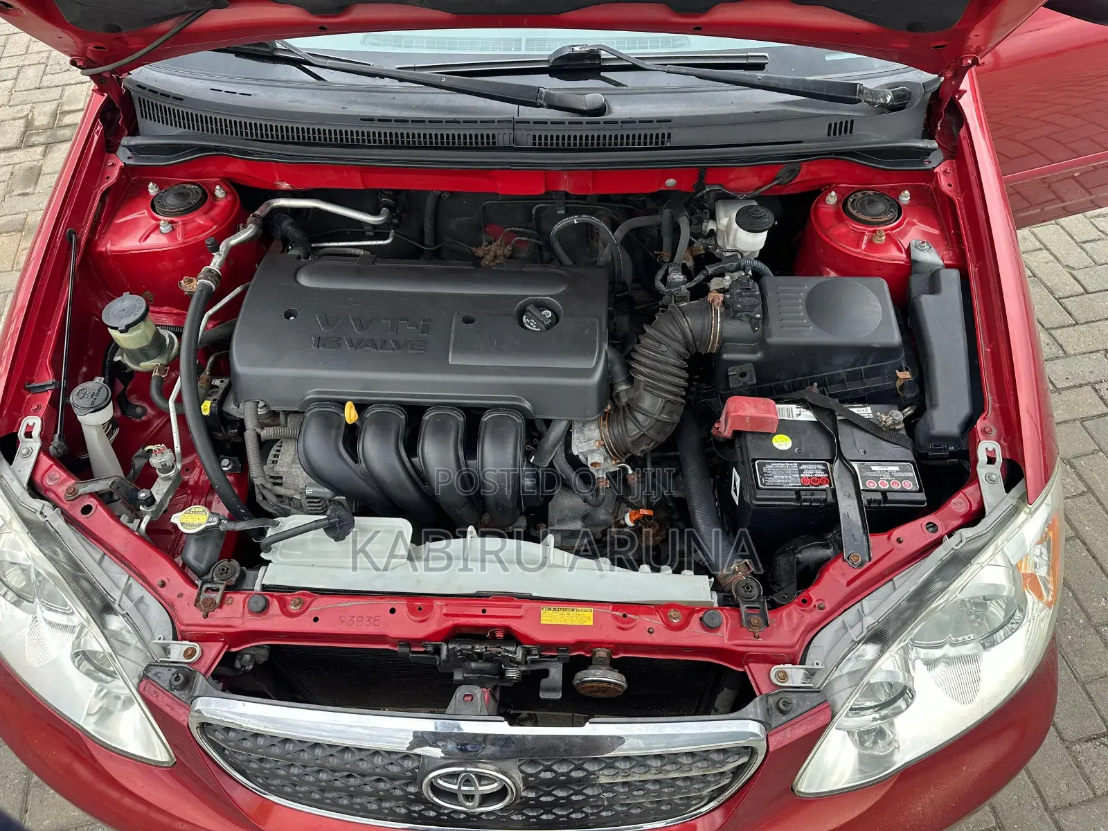 Toyota Corolla 2007 Red