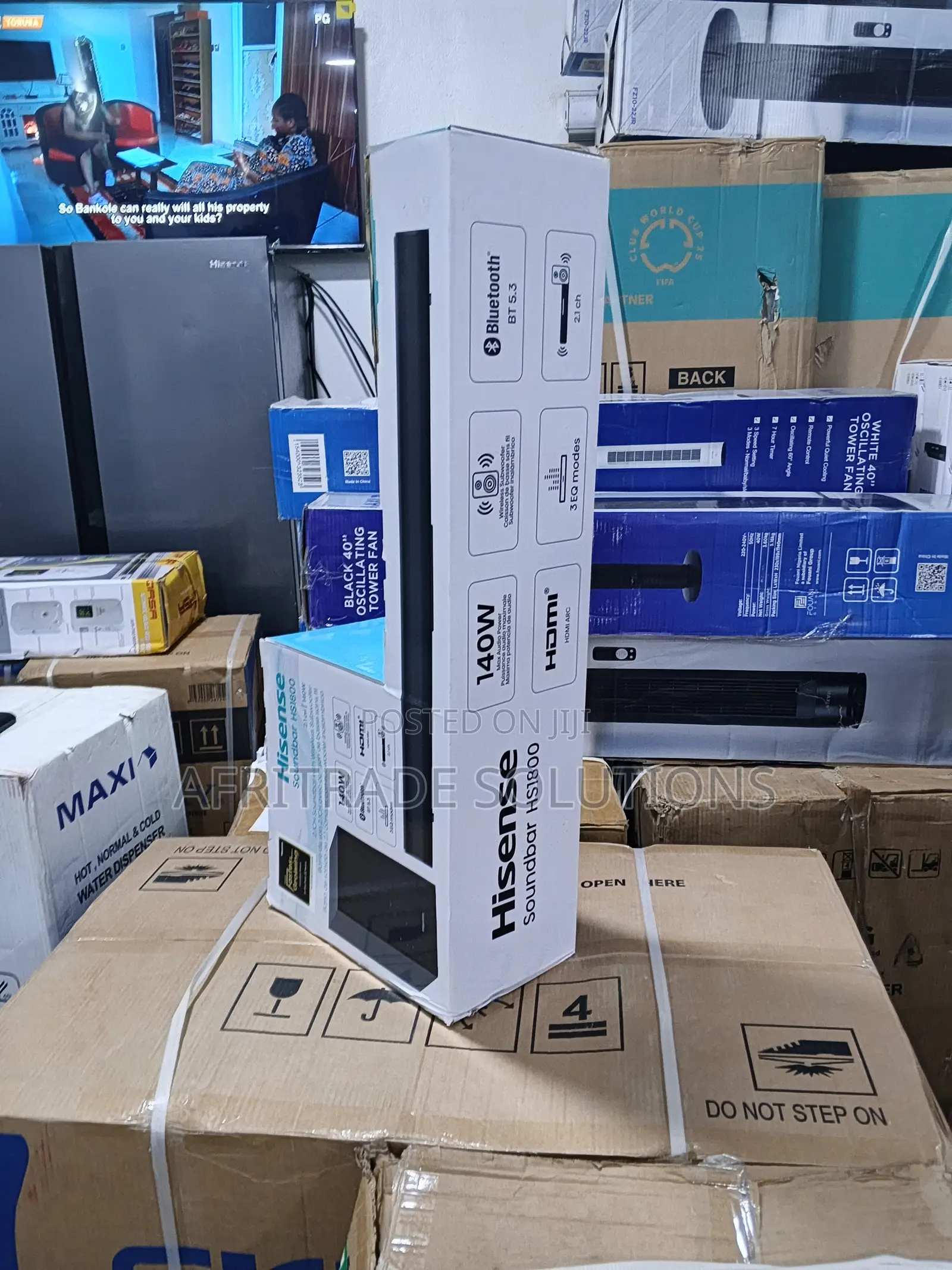 Hisense 140w Audio Enhancement Sound Bar