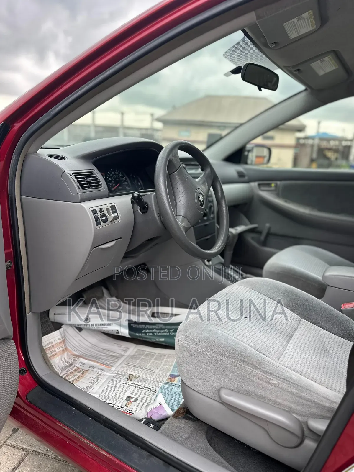 Toyota Corolla 2007 Red