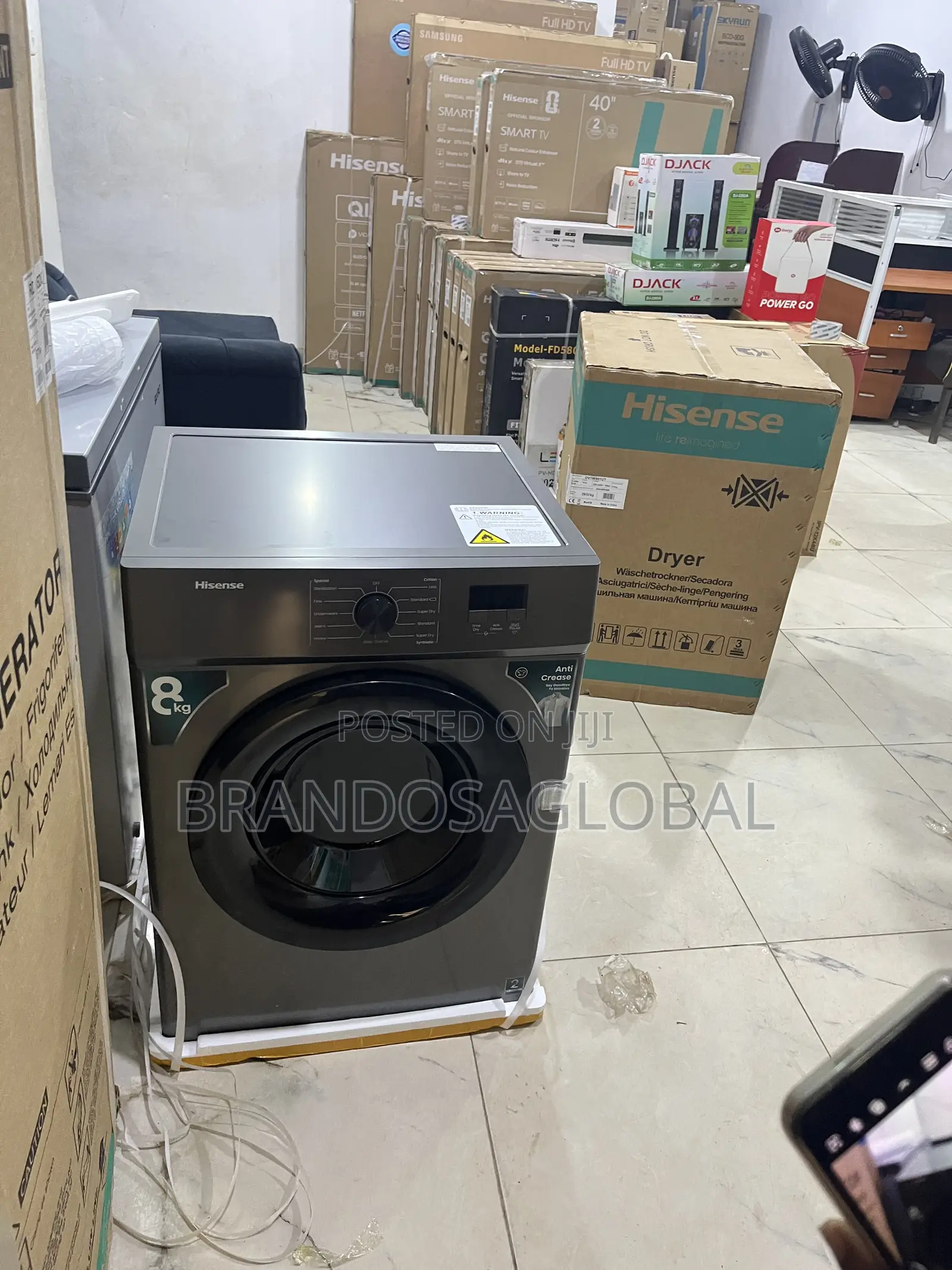 Hisense 8kg Dryer Dv1w801ut – Fast Drying Laundry Solution