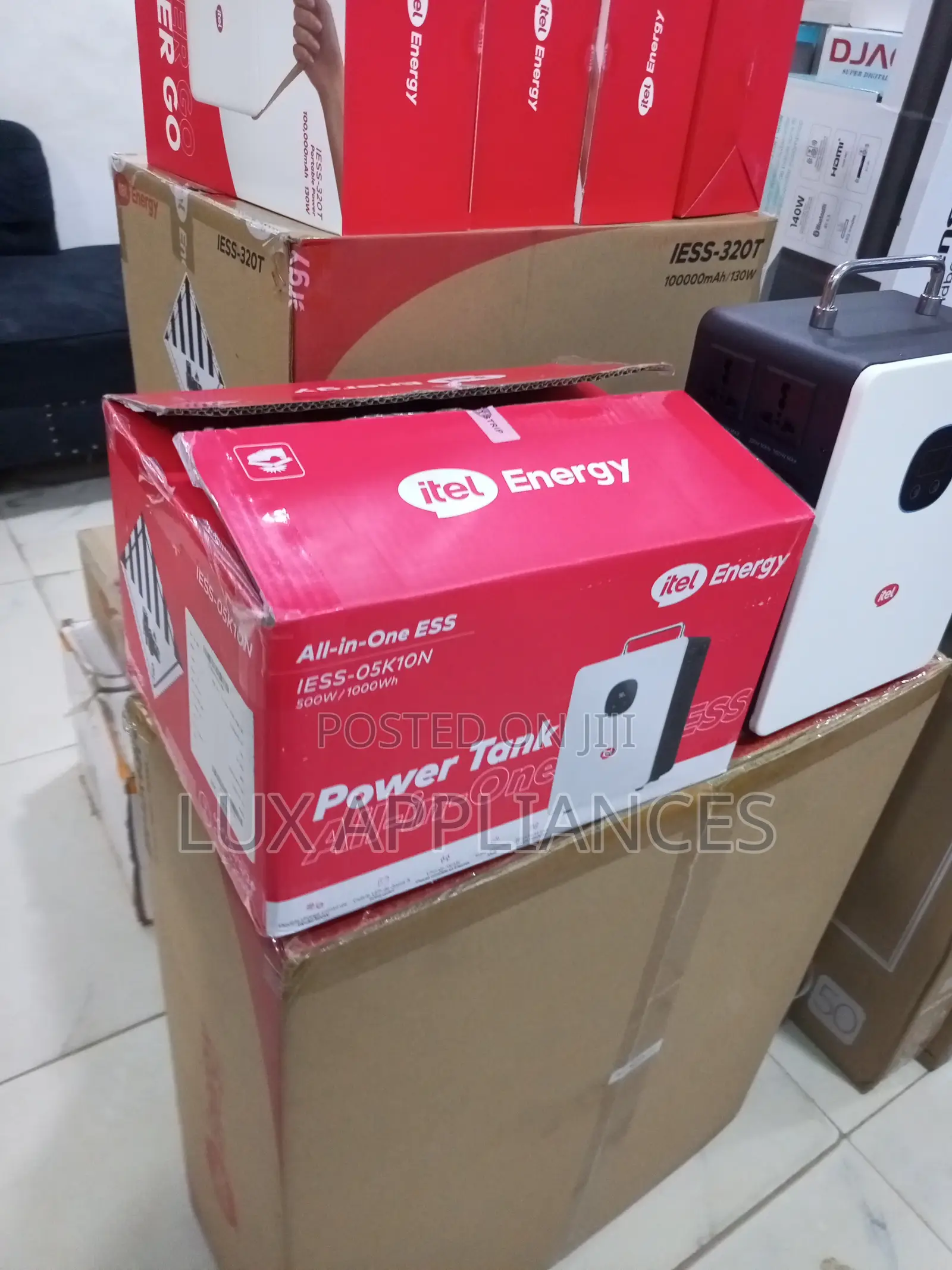 Power Tank 500w Inverter With 1kwh Lifepo4 Battery