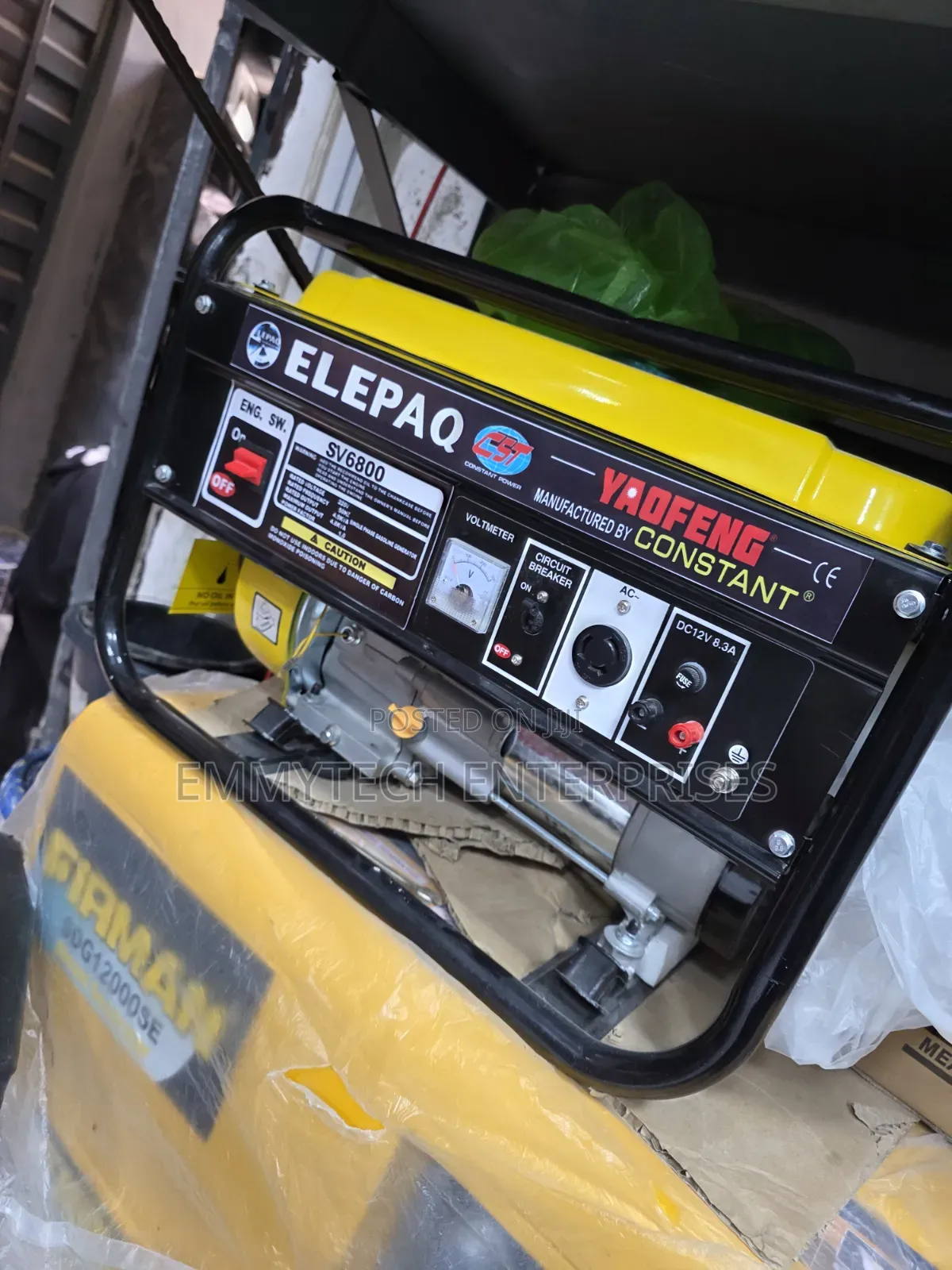 ☆¤Best Product Elepaq Constant Petrol Gen 4.5kva 100% Copper Coil