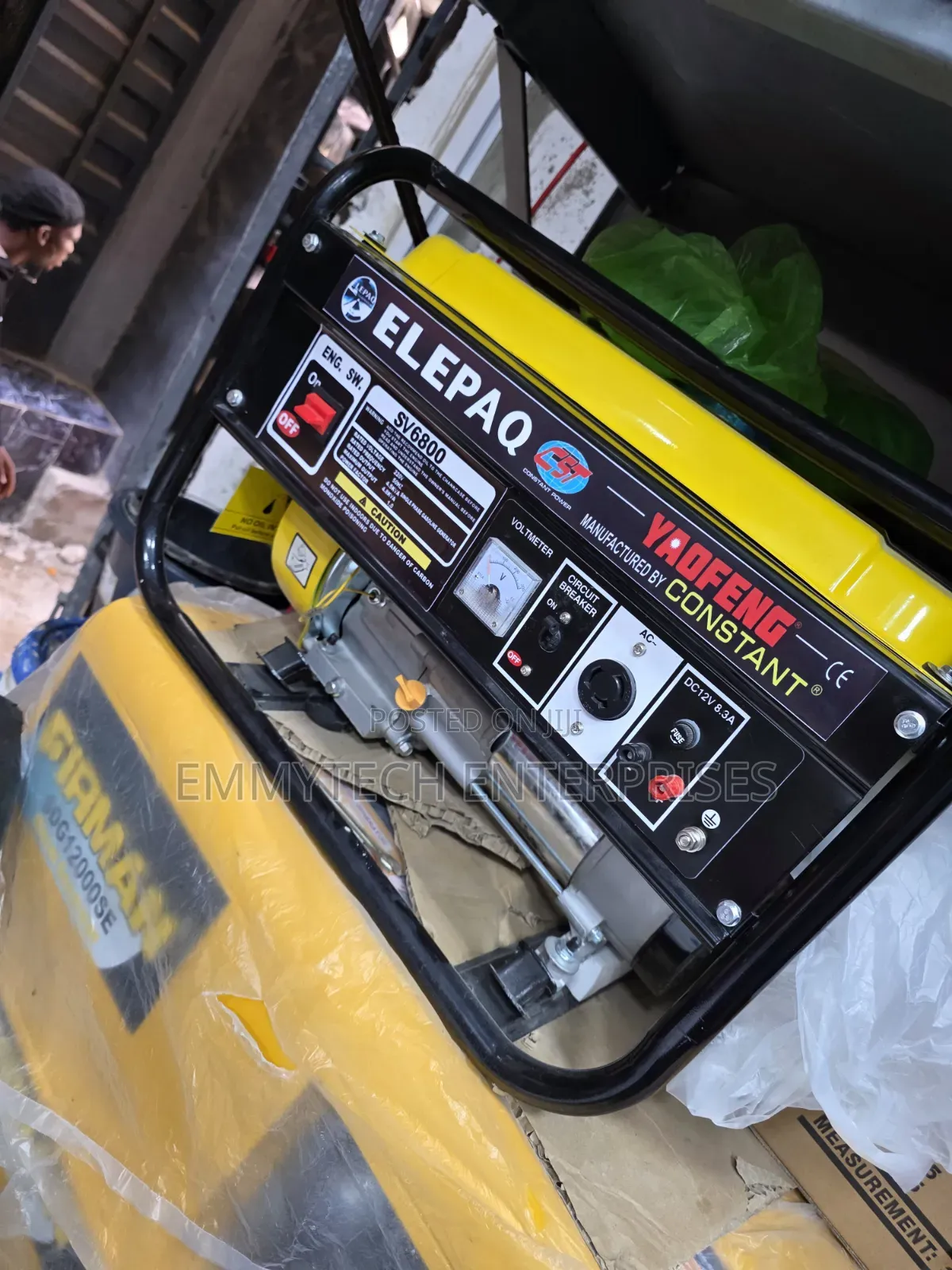 ☆¤Best Product Elepaq Constant Petrol Gen 4.5kva 100% Copper Coil
