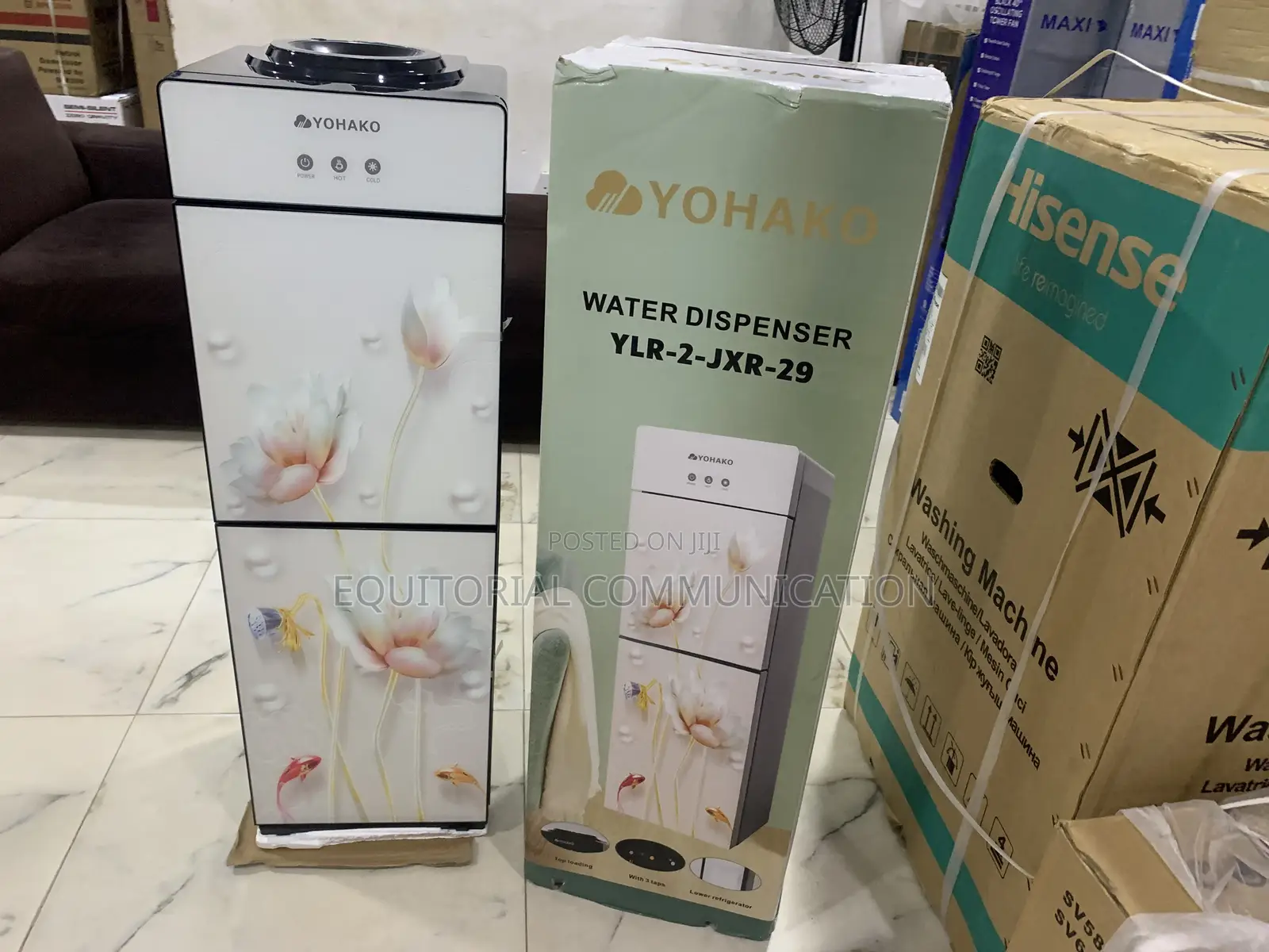 Yohako Water Dispenser With Child Safety Lock