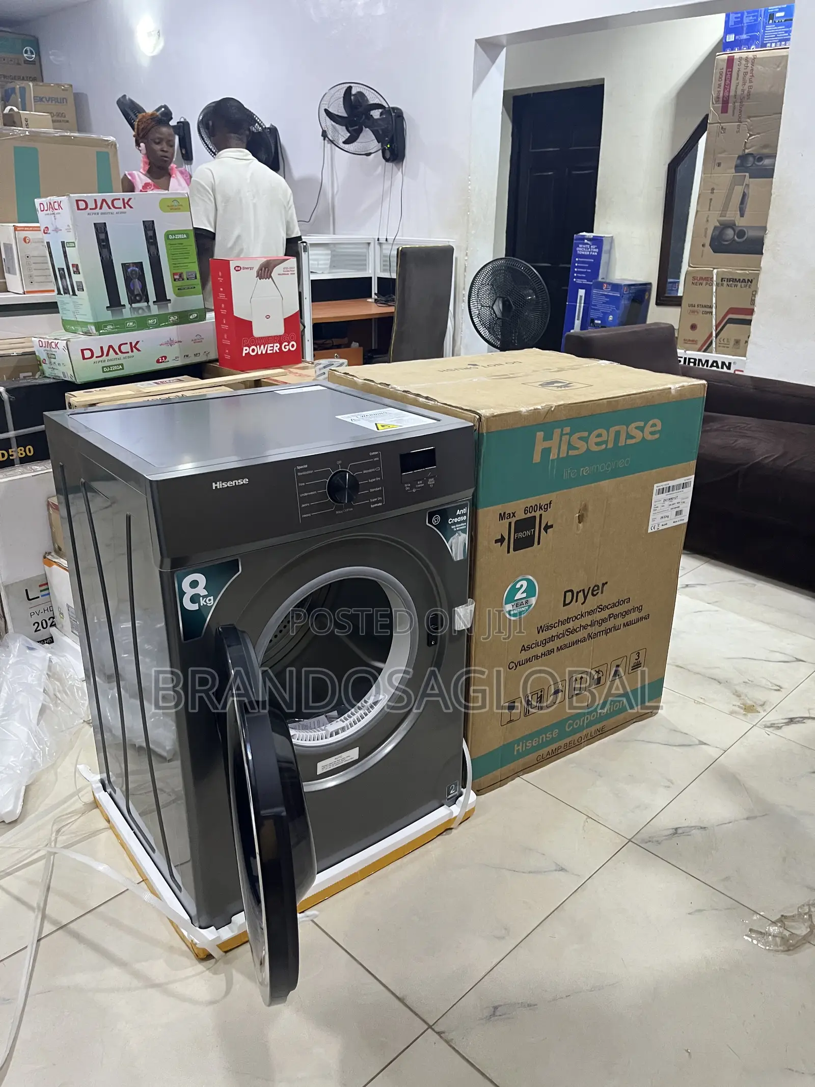 Hisense 8kg Dryer Dv1w801ut – Durable Clothes Drying Machine