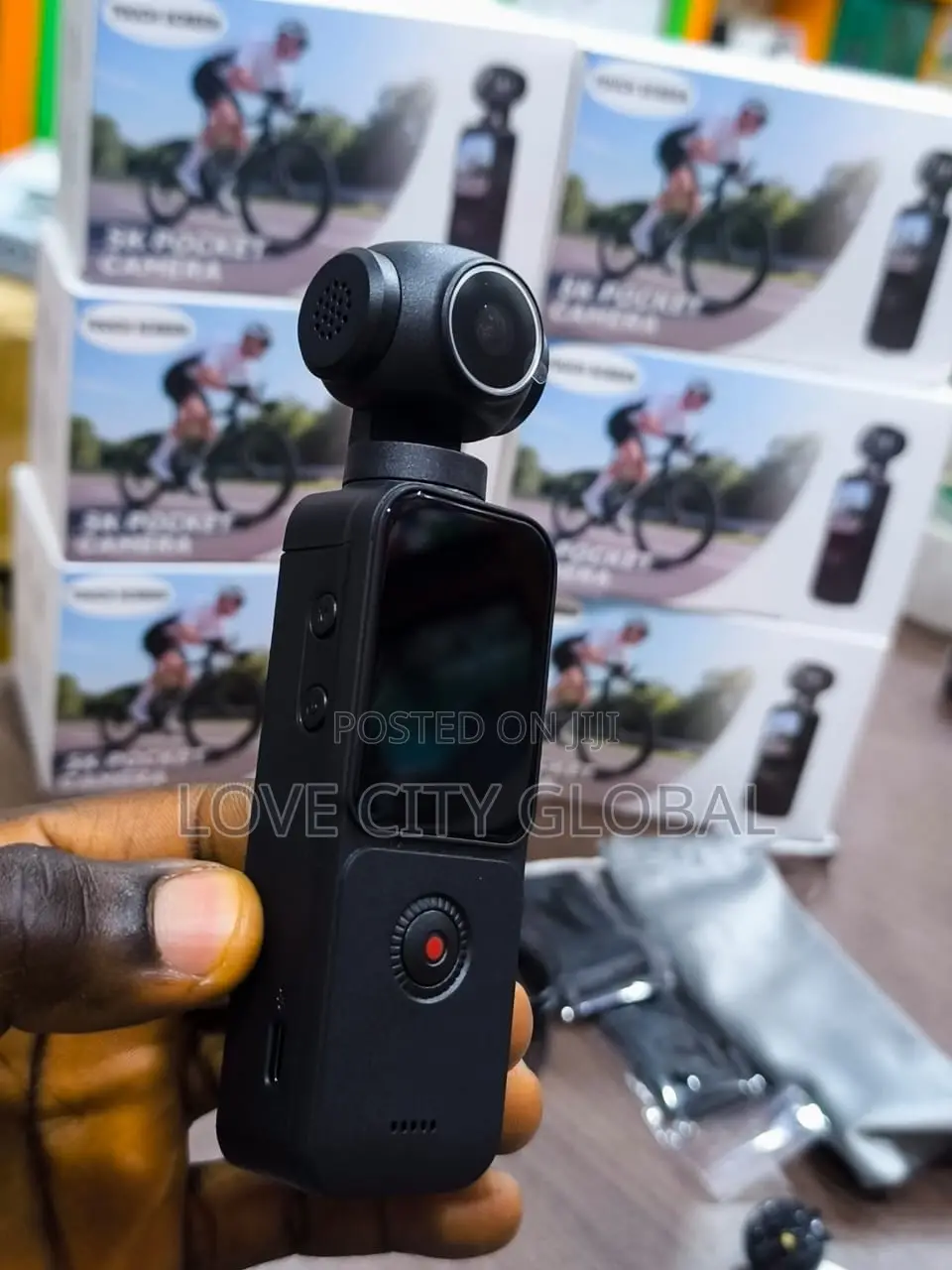 Pocket Cam Touchscreen Vlog Smart Osmo Action Camera 270° Rotation