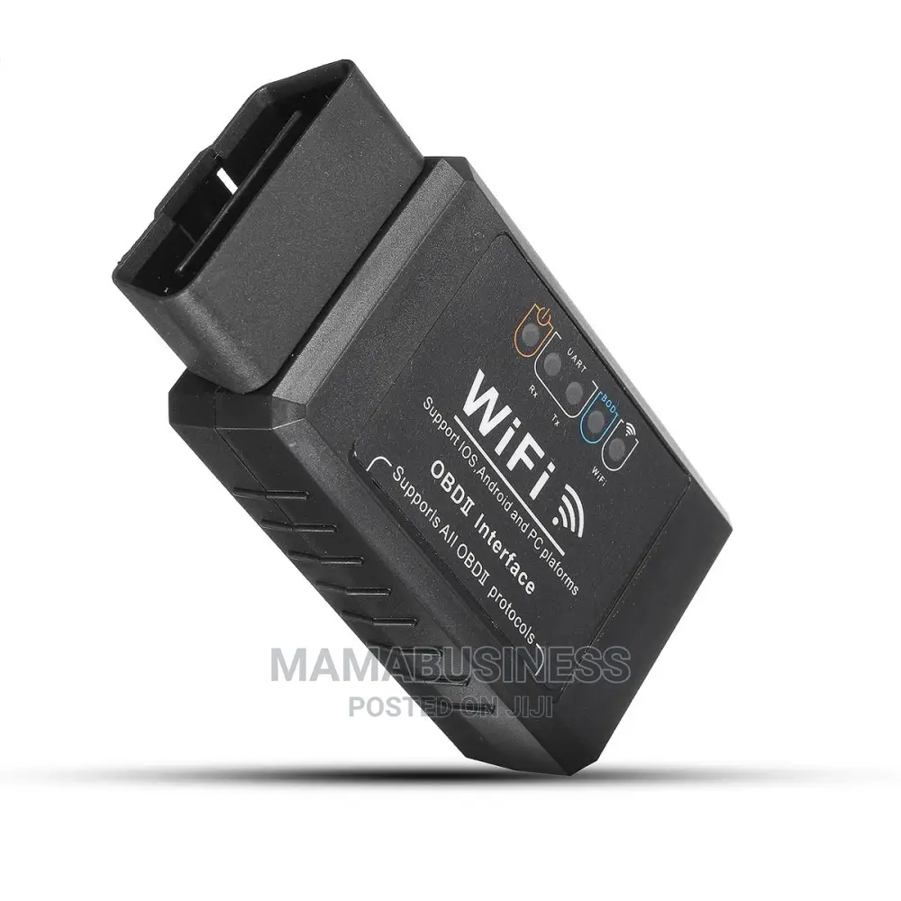 Wifi Obd2 Obdii Interface Car Diagnostic Scanner - Black