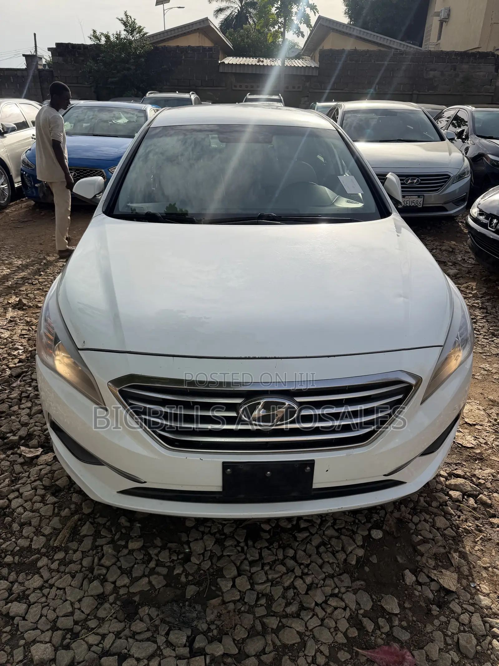 Hyundai Sonata 2013 White