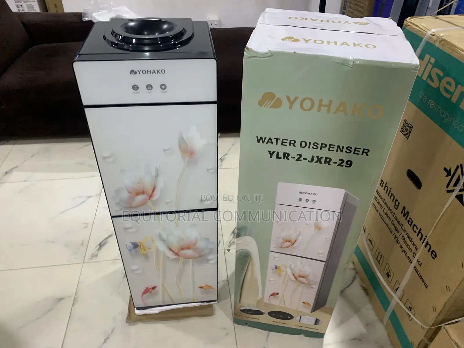 Yohako Ylr-2jxr-29 Floor Standing Water Dispenser With Cooling Cabinet