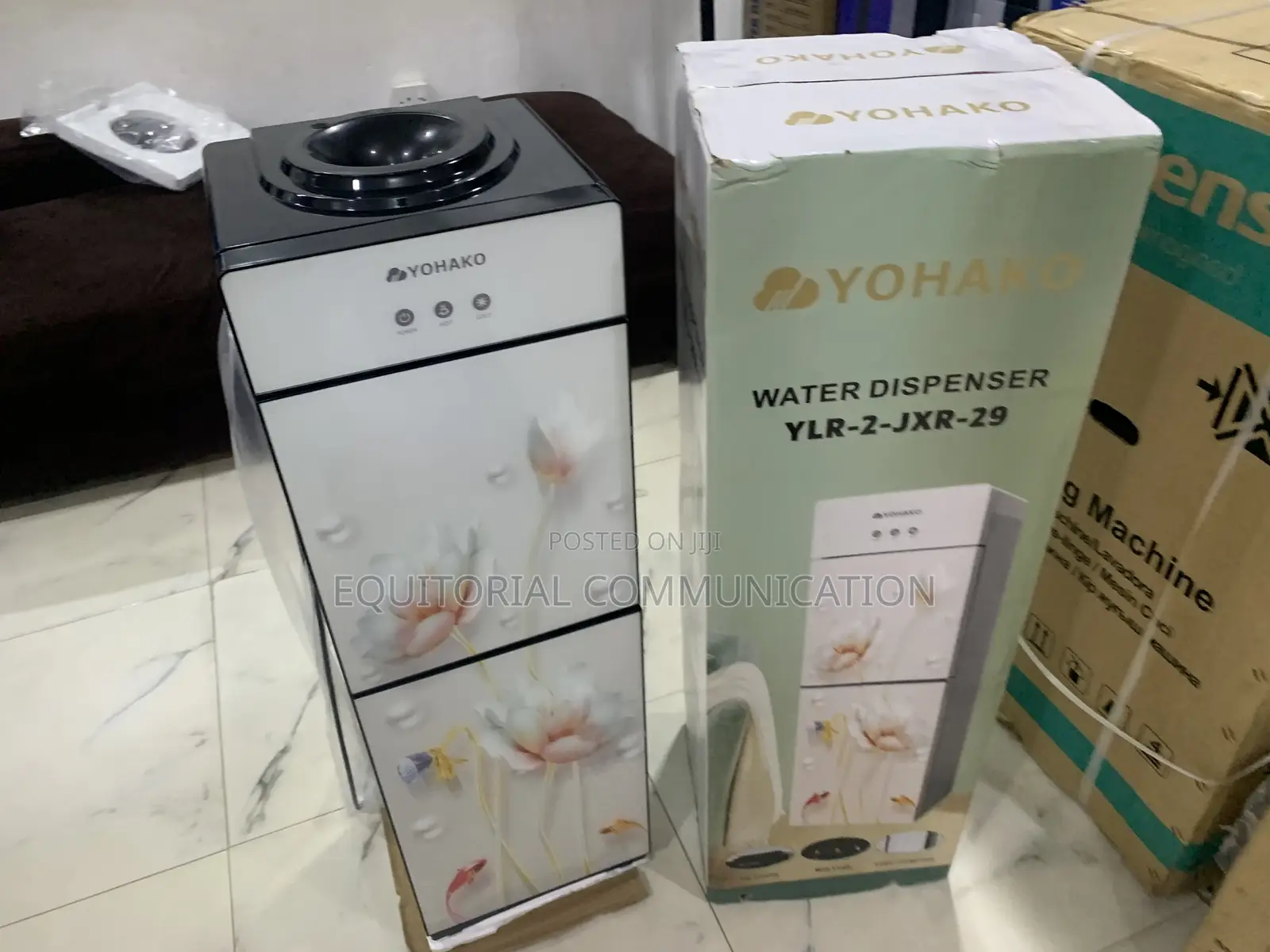 Yohako Ylr-2jxr-29 3-Tap Water Dispenser With Hot, Cold and Room Tempe