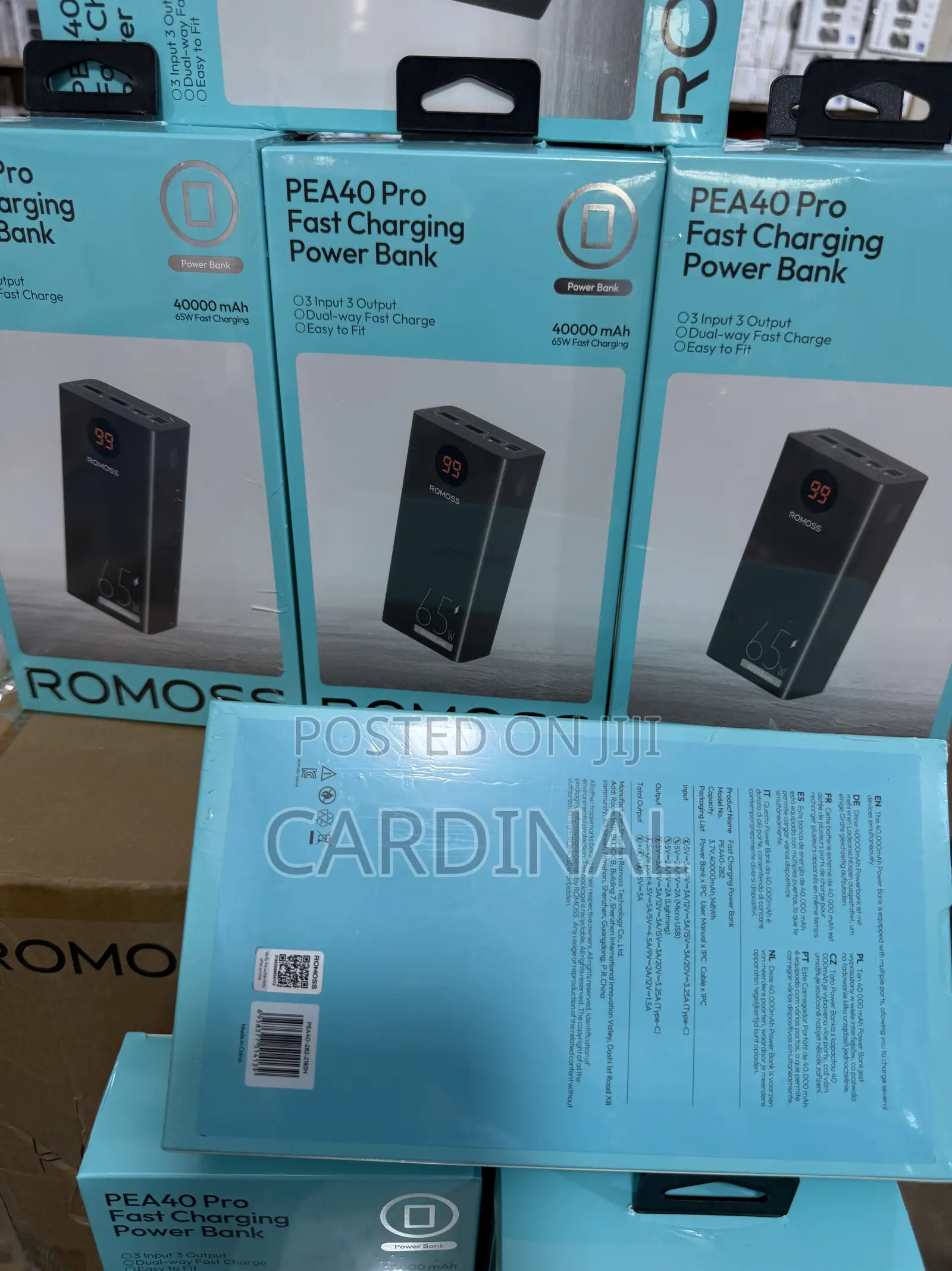 Pea40 Pro 40000mah Fast Charging Power Bank