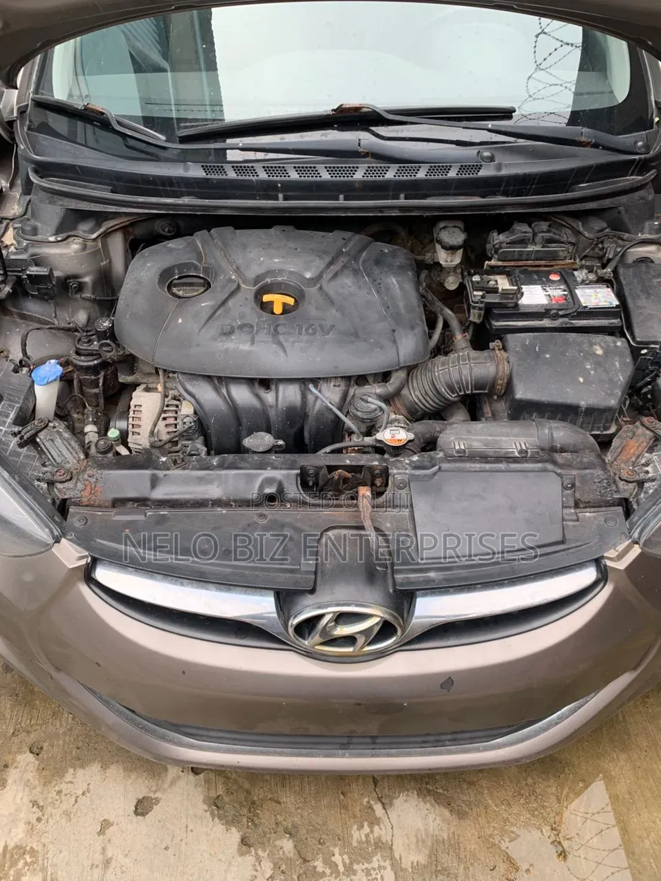 Hyundai Elantra 2013 Gray
