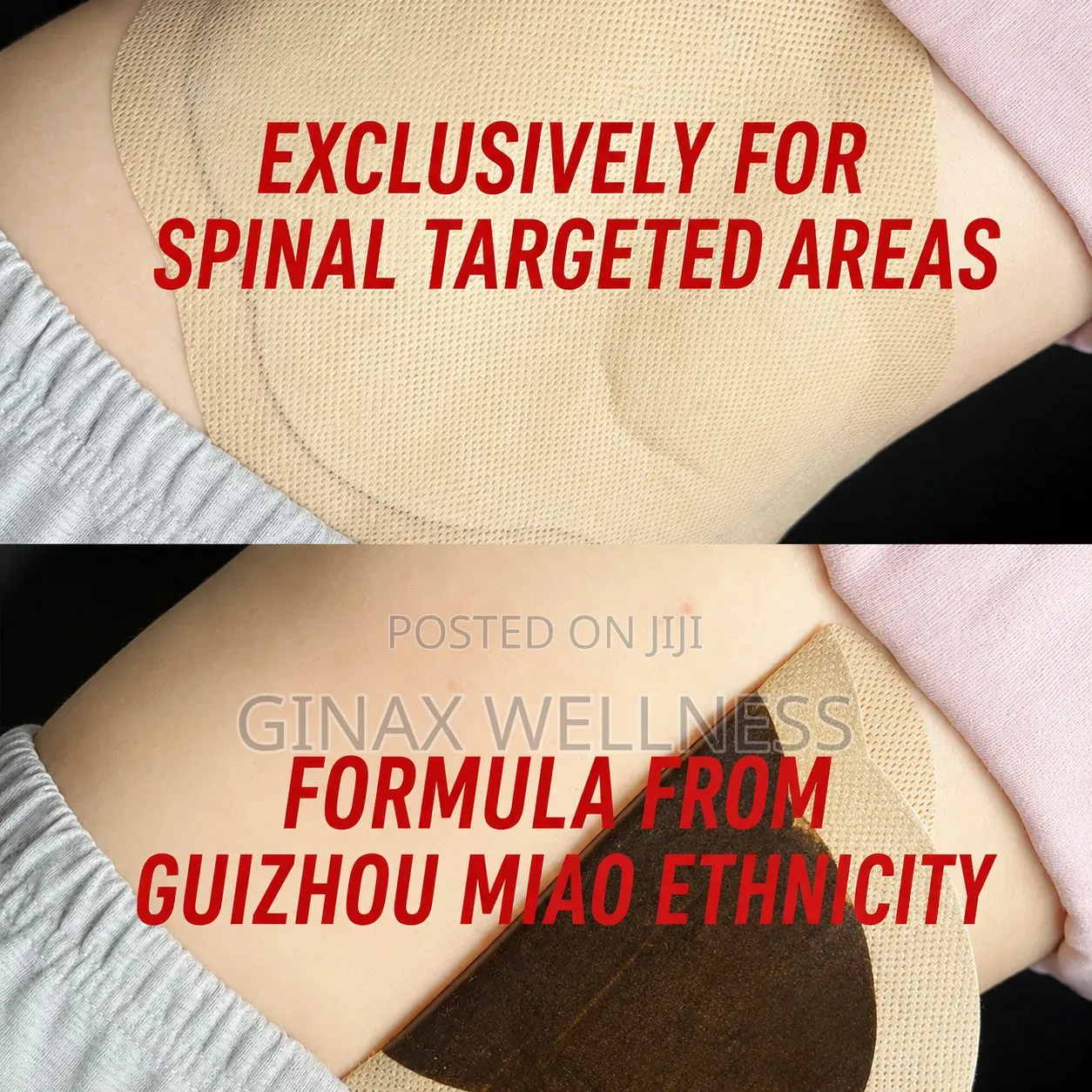 Extra-Large Lumbar Spine Pain Relief Patch (10 Pieces Per Pack)