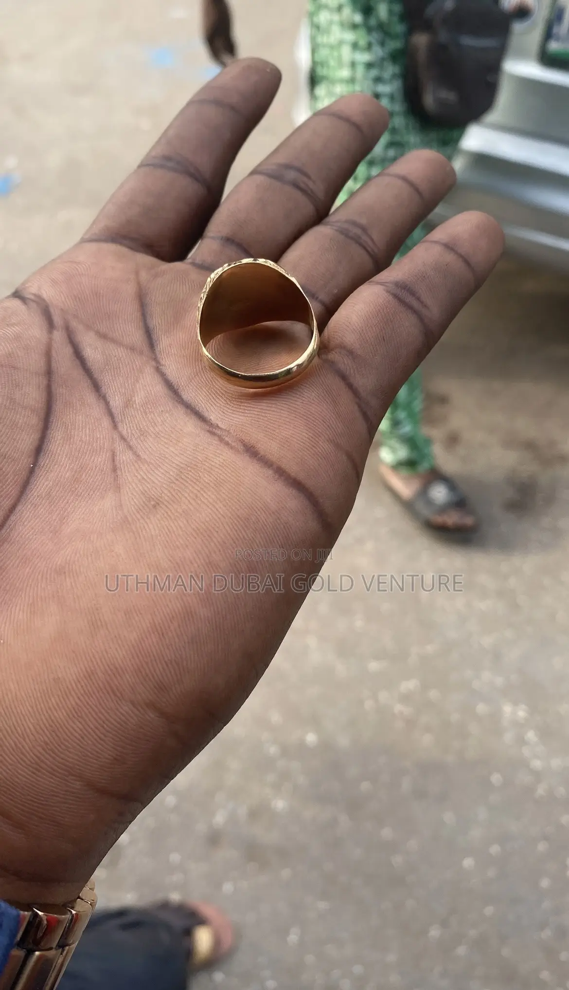Brand New Italian Gold Ring