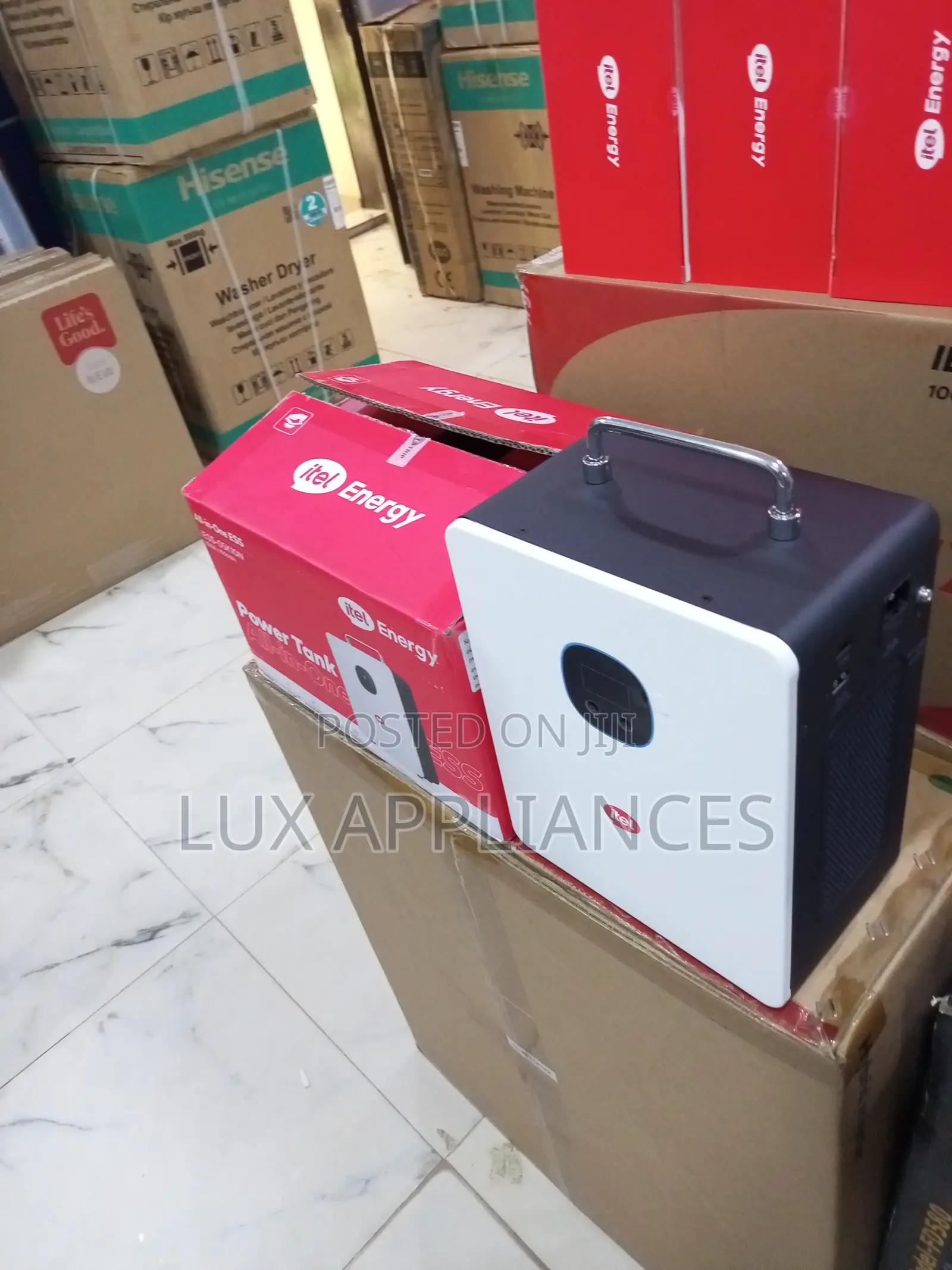 Itel Power Tank Integrated Inverter Battery Solution