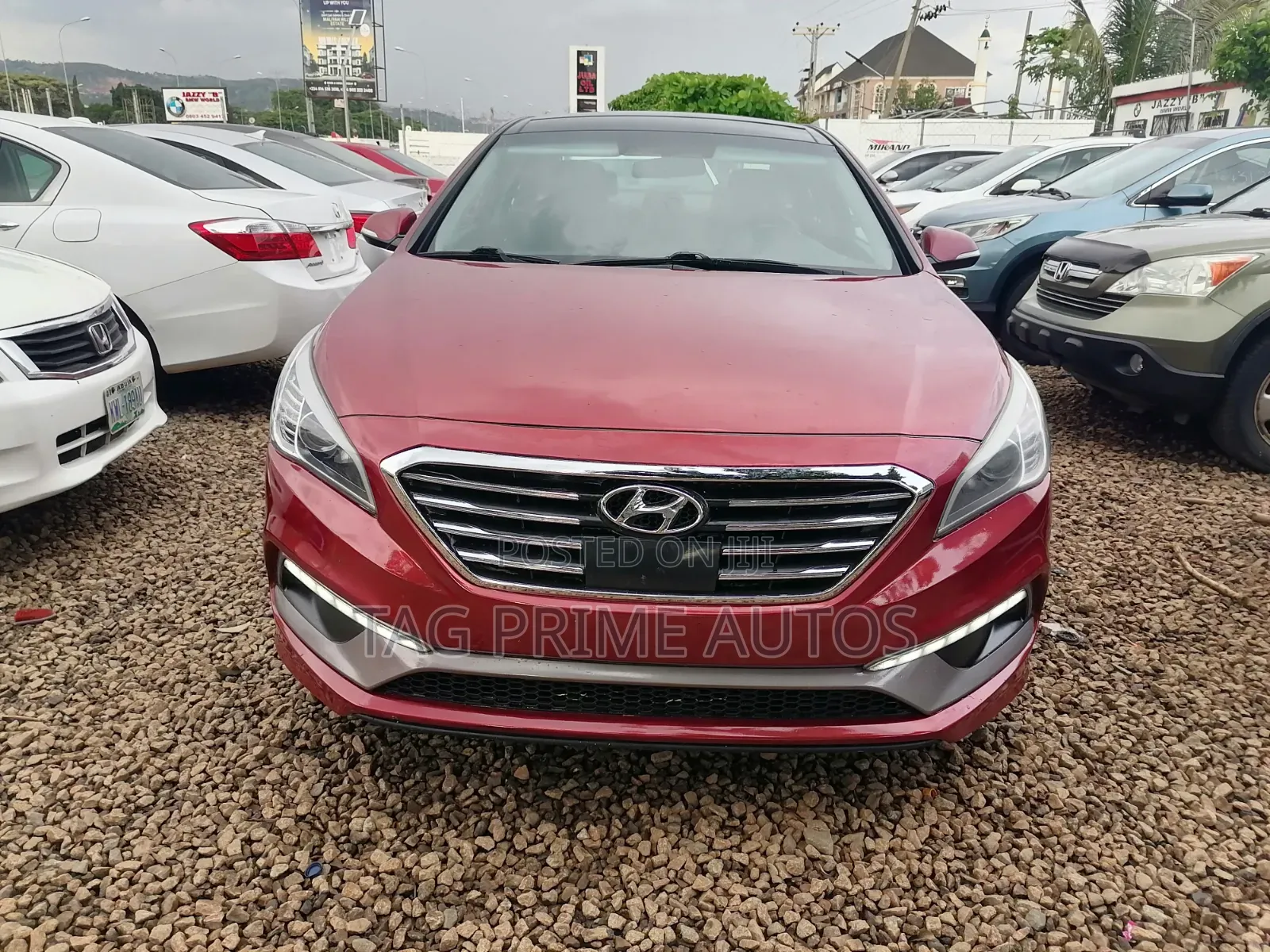 Hyundai Sonata 2015 Red
