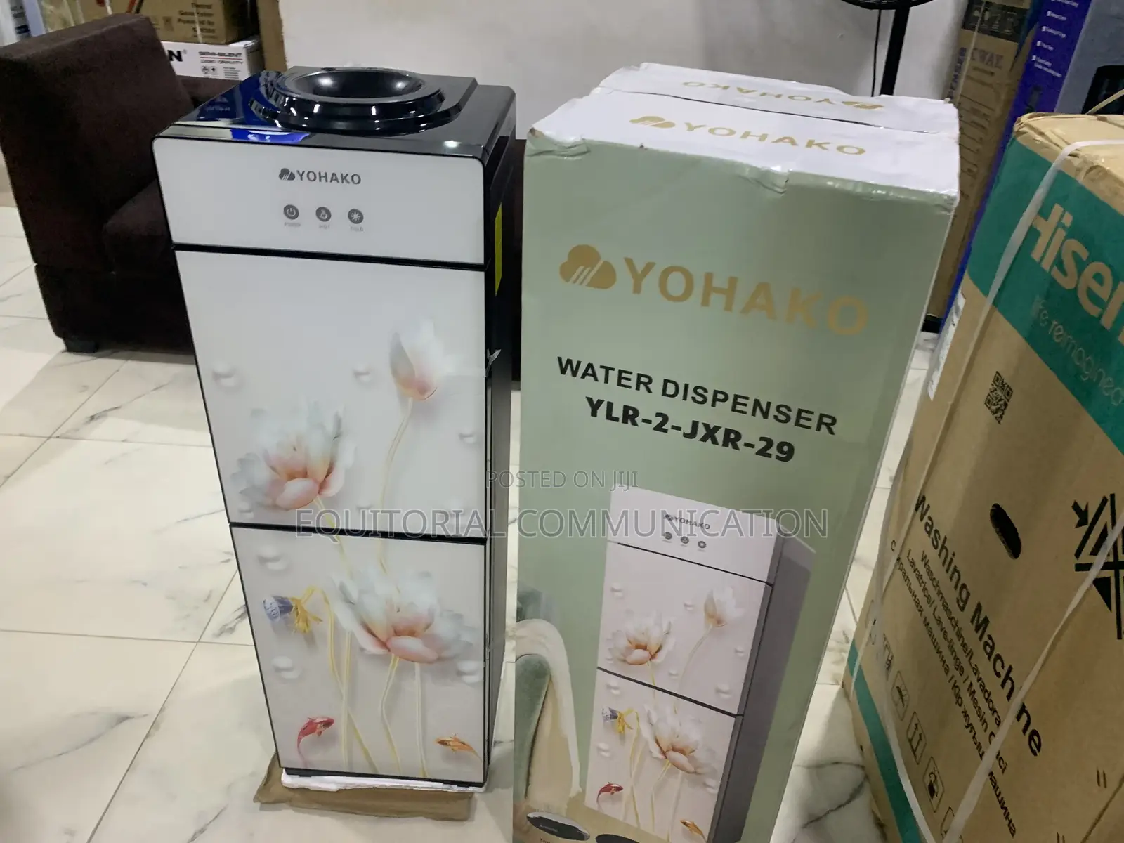 Yohako Ylr-2jxr-29 Multi-Temperature Water Dispenser With Refrigerator