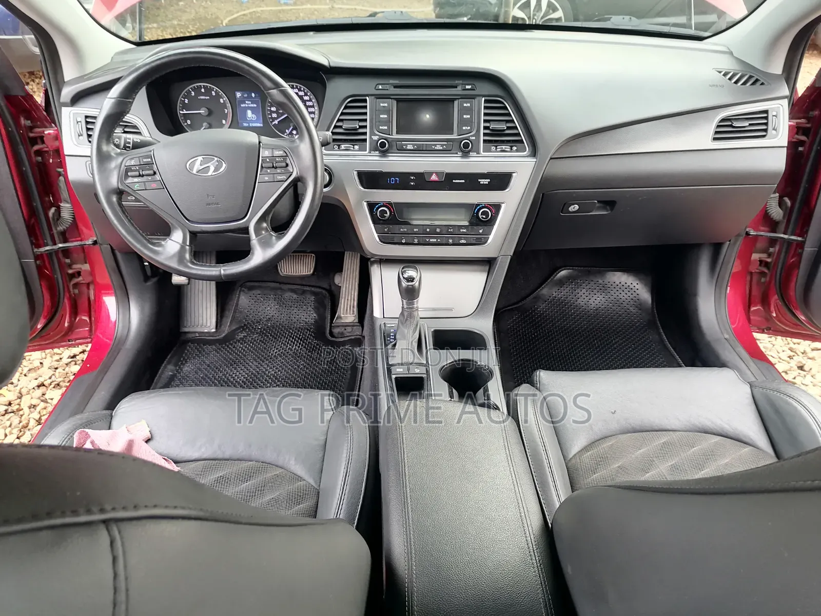 Hyundai Sonata 2015 Red