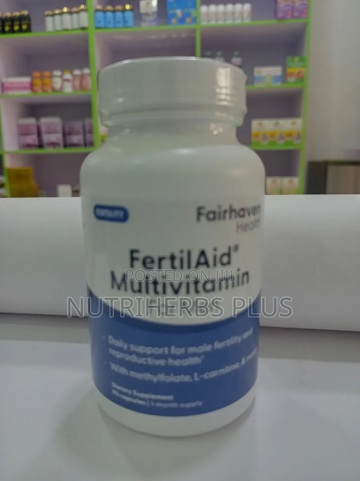 Fairhaven Health Fertilaid Multivitamin for Men:Male Fertility Support