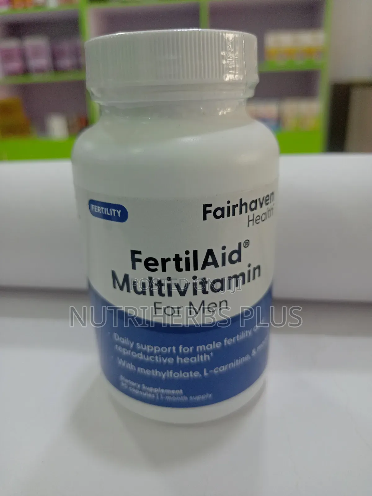 Fairhaven Health Fertilaid Multivitamin for Men:Male Fertility Support
