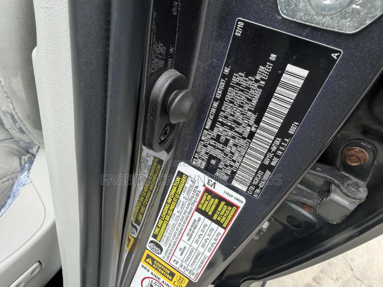 Toyota Venza AWD 2010 Gray
