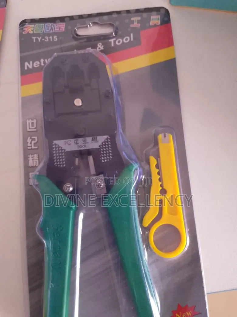 Networking Crimping Tool for Cat6 Rj45 Original German