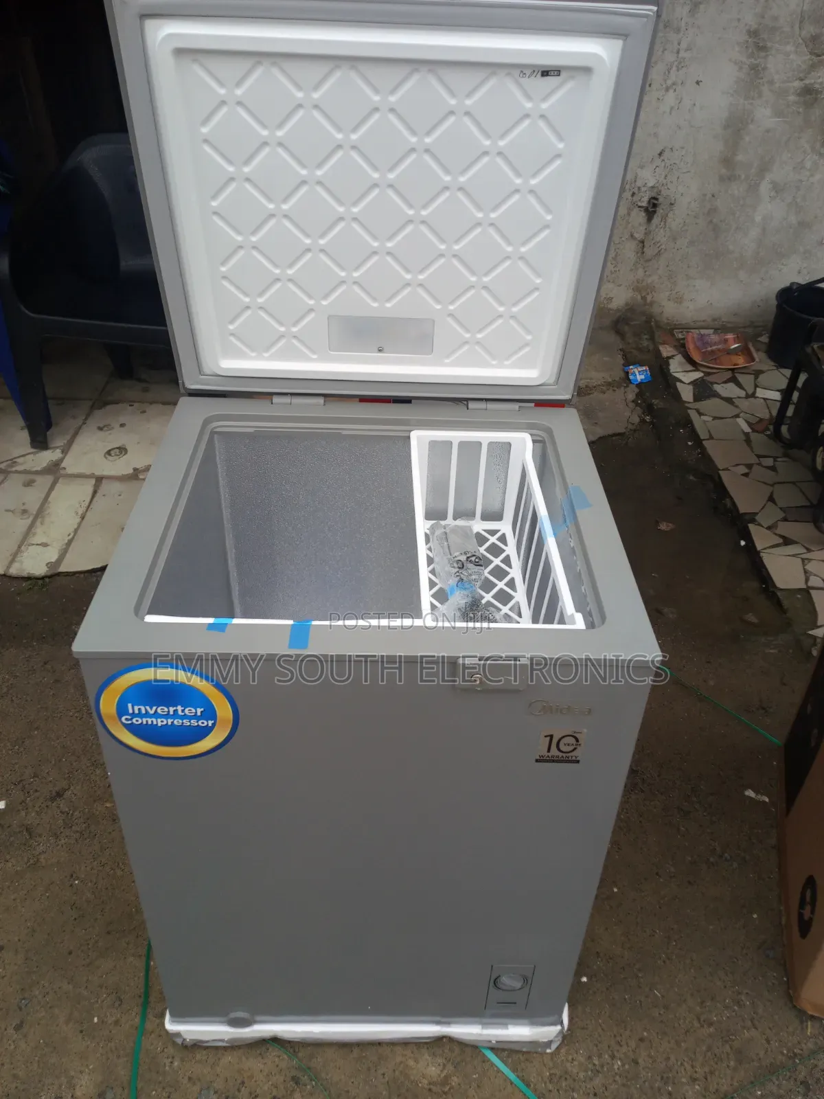Midea Inverter Chest Deep Freezer 143 Liters